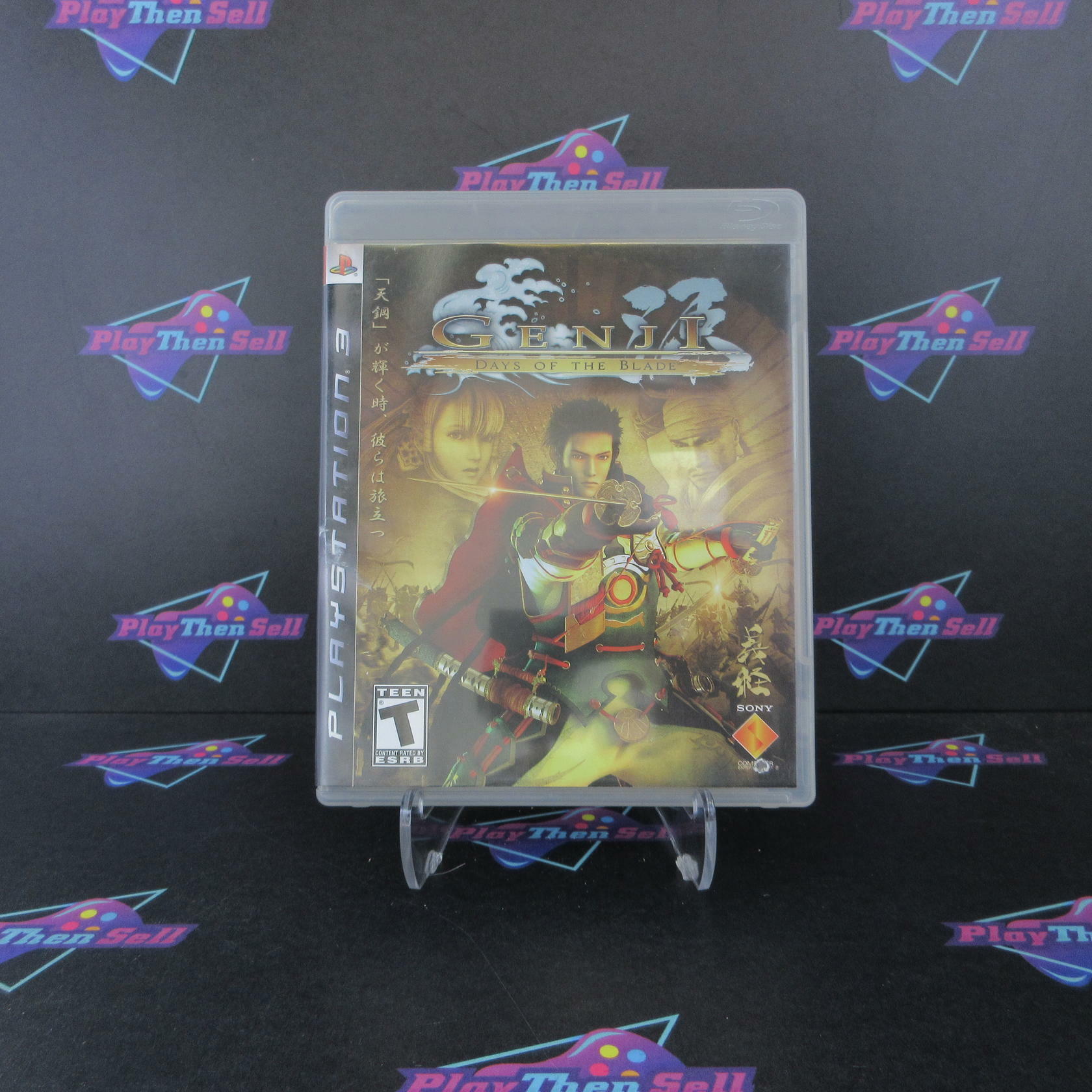 Genji Days of The Blade PS3 Playstation 3 AD + Reg Card Complete CIB - Very Good