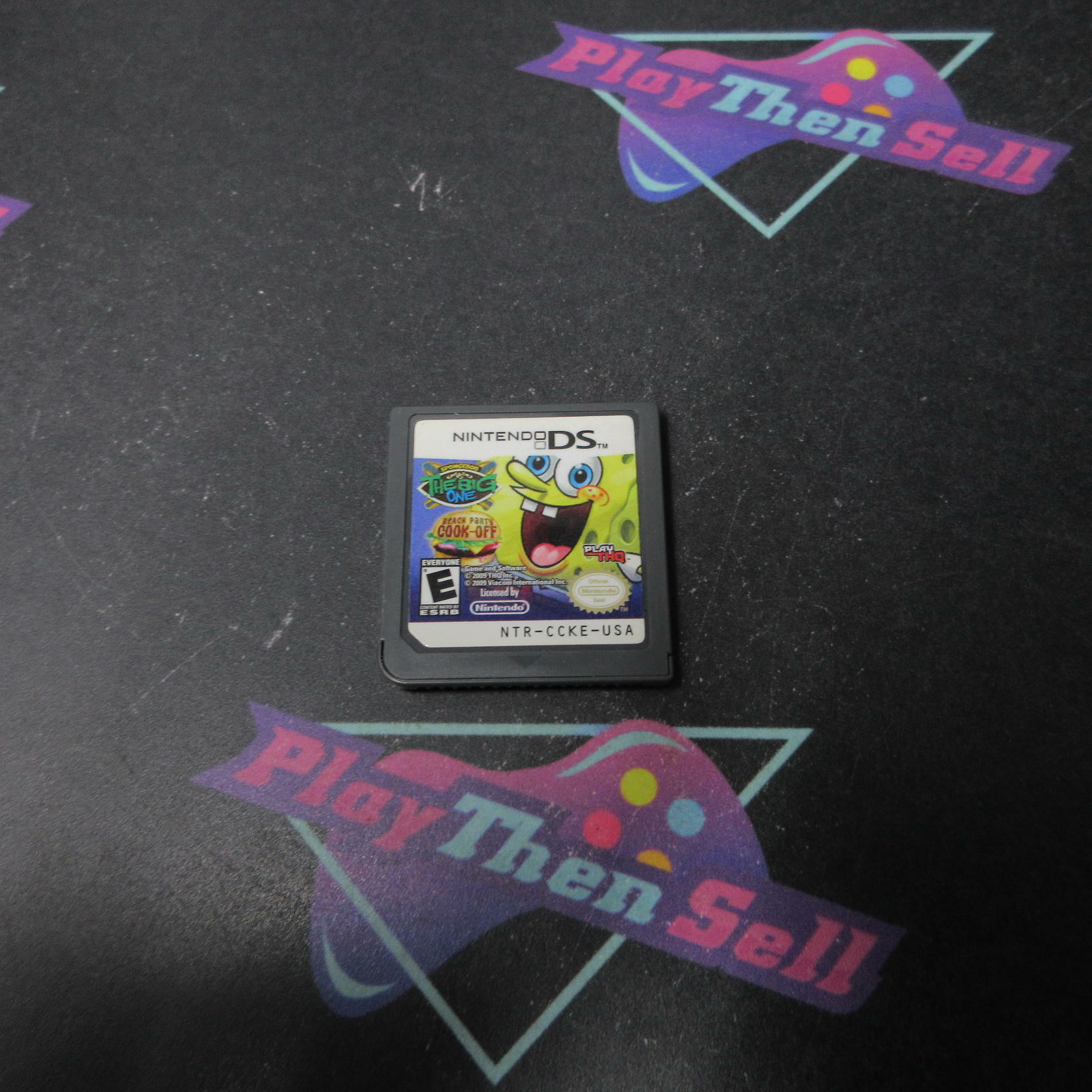 Spongebob The Big One Beach Party Cook-Off Nintendo DS Complete - Excellent