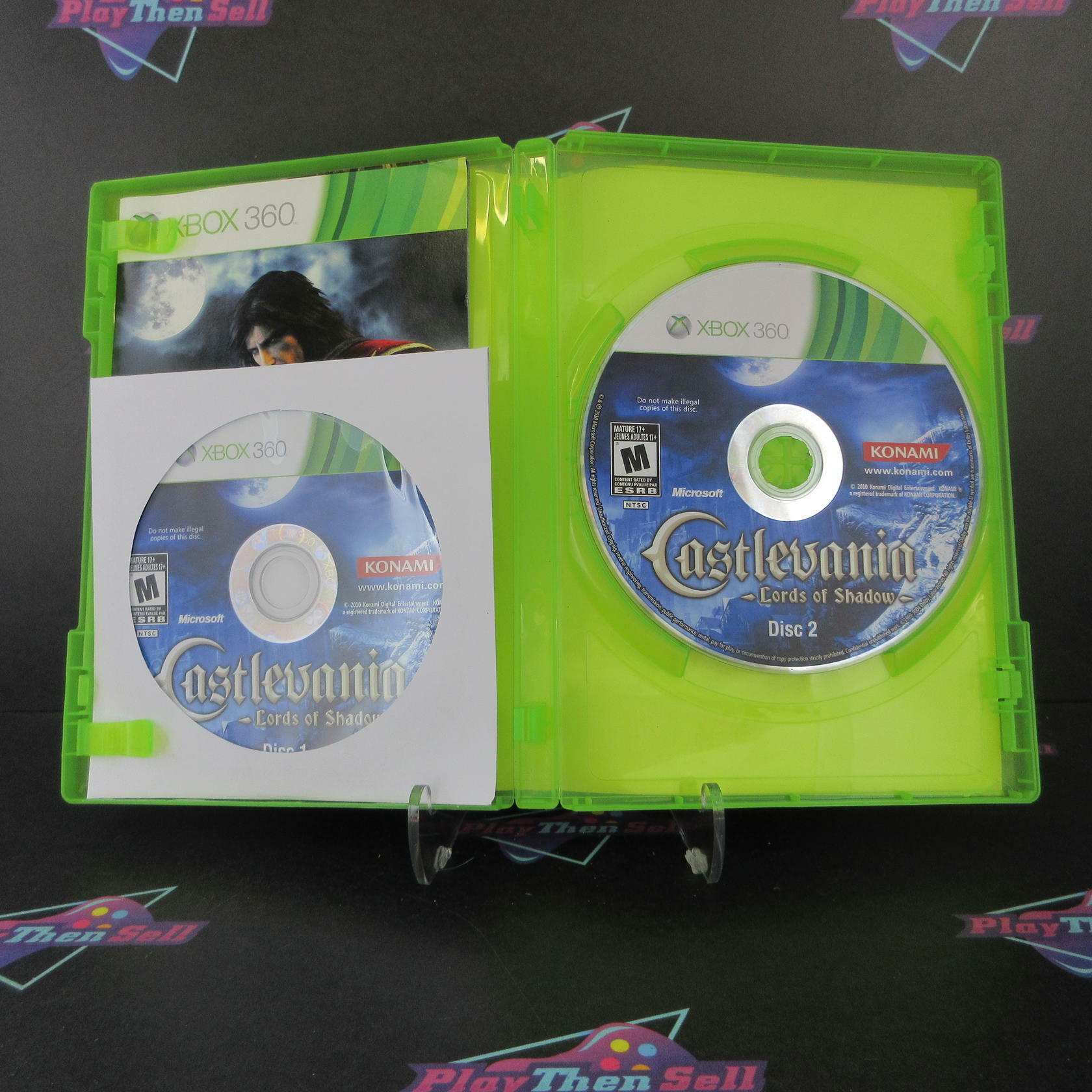 Castlevania Lords of Shadow Xbox 360 AD Complete CIB - Very Good