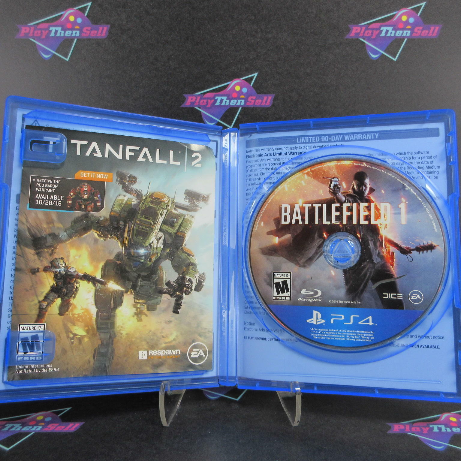 Battlefield 1 PS4 PlayStation 4 Complete - Very Good