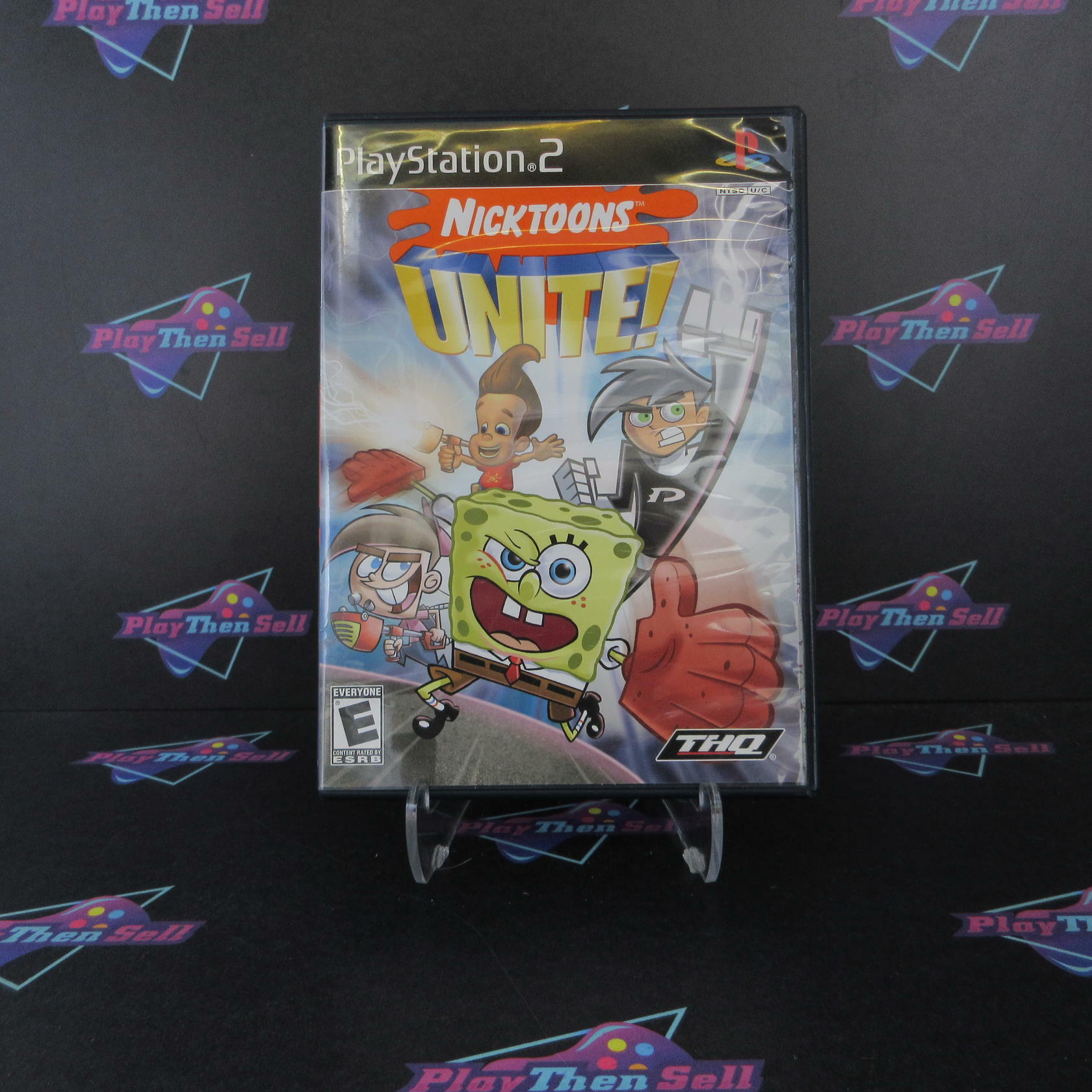 Nicktoons Unite PS2 PlayStation 2 AD/NM - Very Good