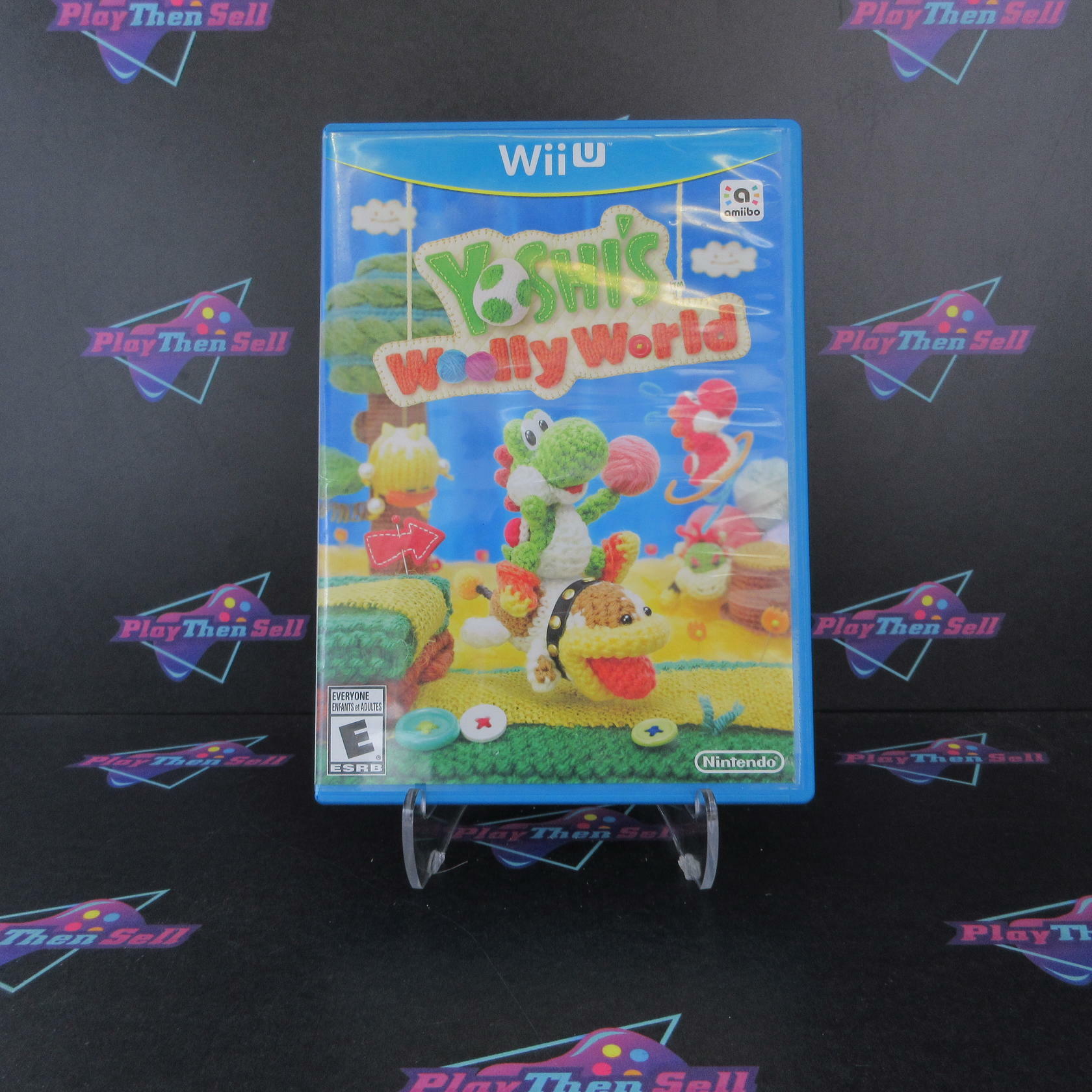 Yoshi's Woolly World Nintendo Wii U AD Complete - Very Good