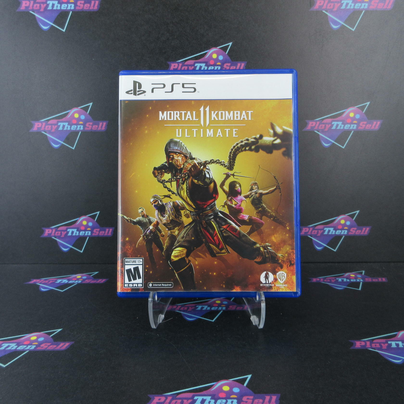 Mortal Kombat 11 Ultimate PS5 PlayStation 5 AD Complete CIB - Very Good