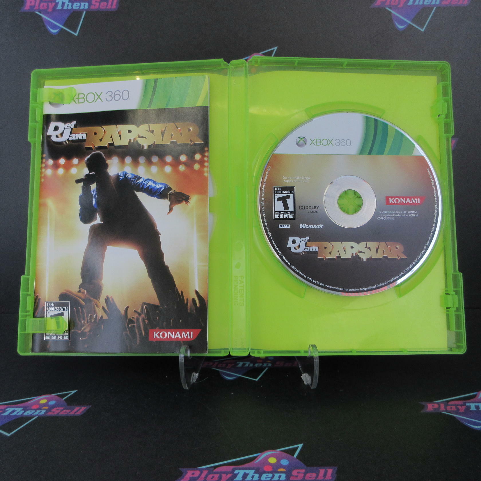 Def Jam Rapstar Xbox 360 DD Complete CIB - Very Good