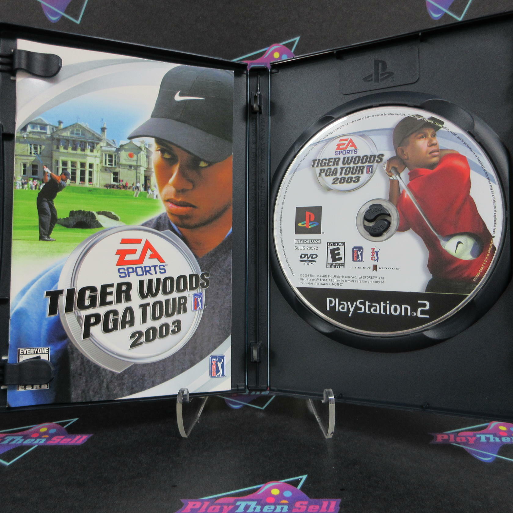 Tiger Woods PGA Tour 2003 PS2 PlayStation 2 Complete - Excellent
