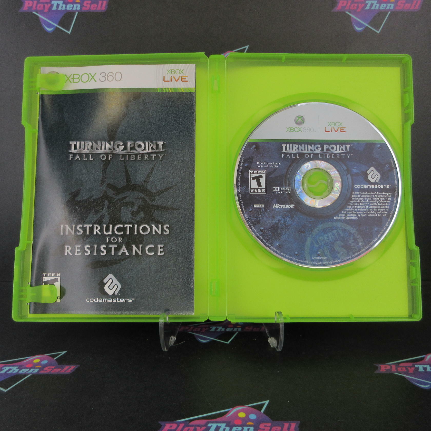 Turning Point Fall of Liberty Xbox 360 Complete - Excellent