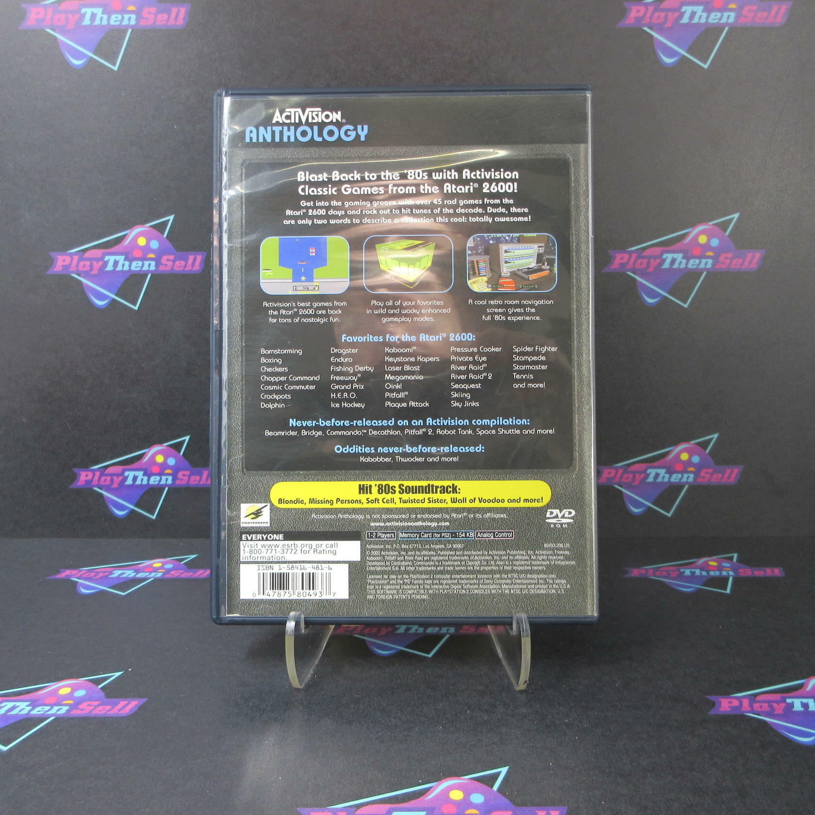Activision Anthology PS2 PlayStation 2 + Reg Card Complete - Excellent