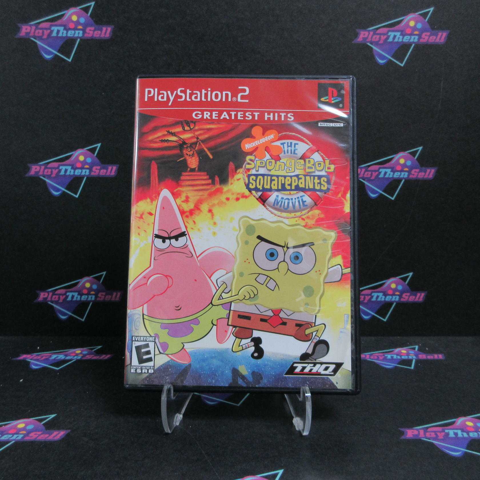 Spongebob Squarepants The Movie PS2 PlayStation 2 GH Complete - Excellent