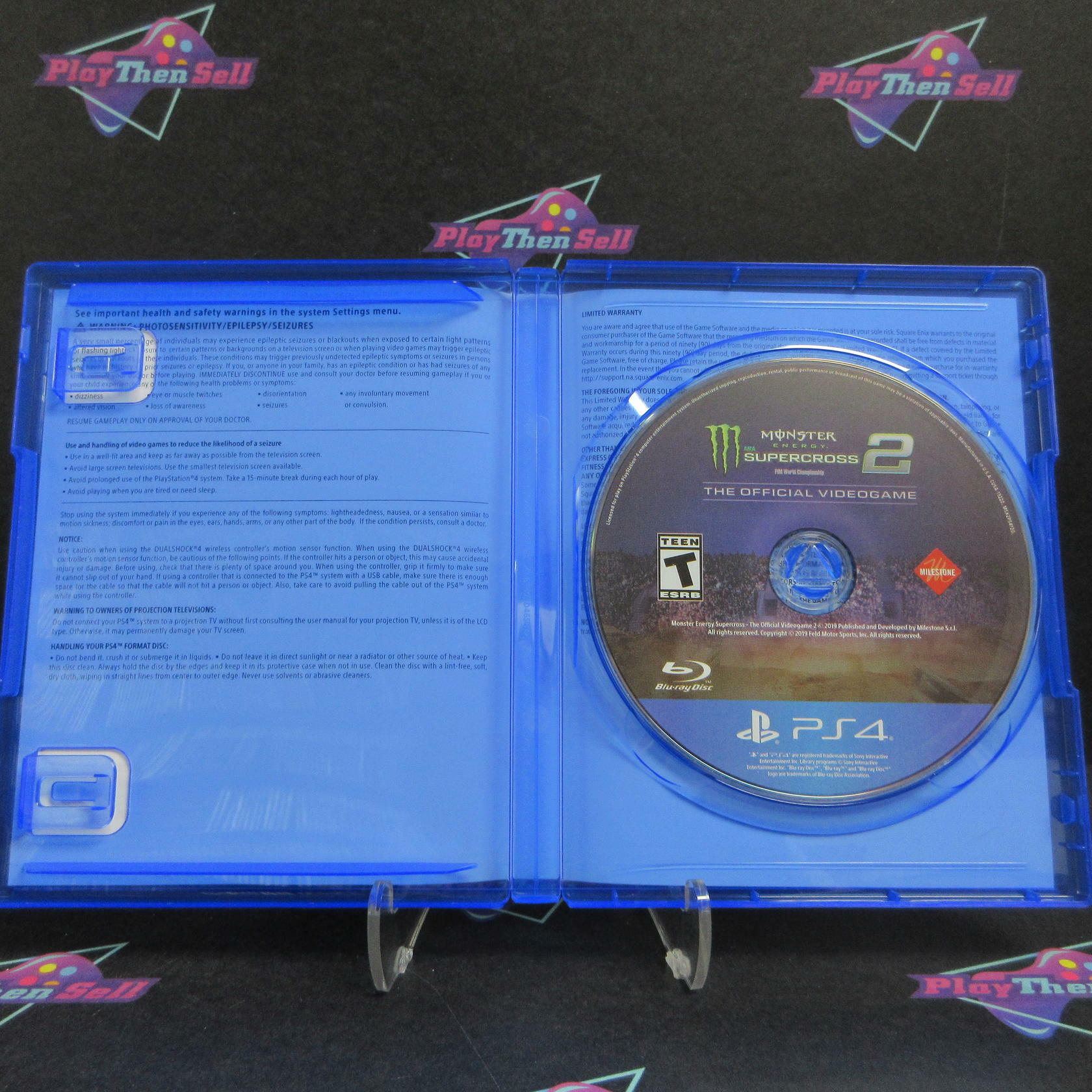 Monster Energy Supercross 2 PS4 PlayStation 4 CIB - Excellent