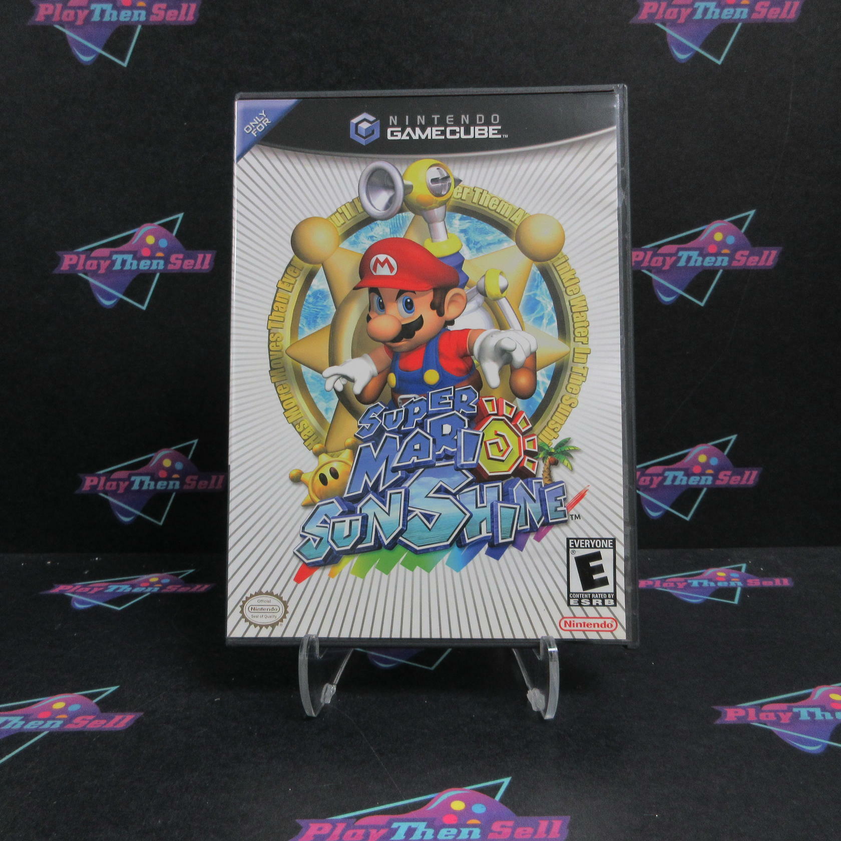 Super Mario Sunshine Nintendo GameCube AD Complete CIB - Very Good