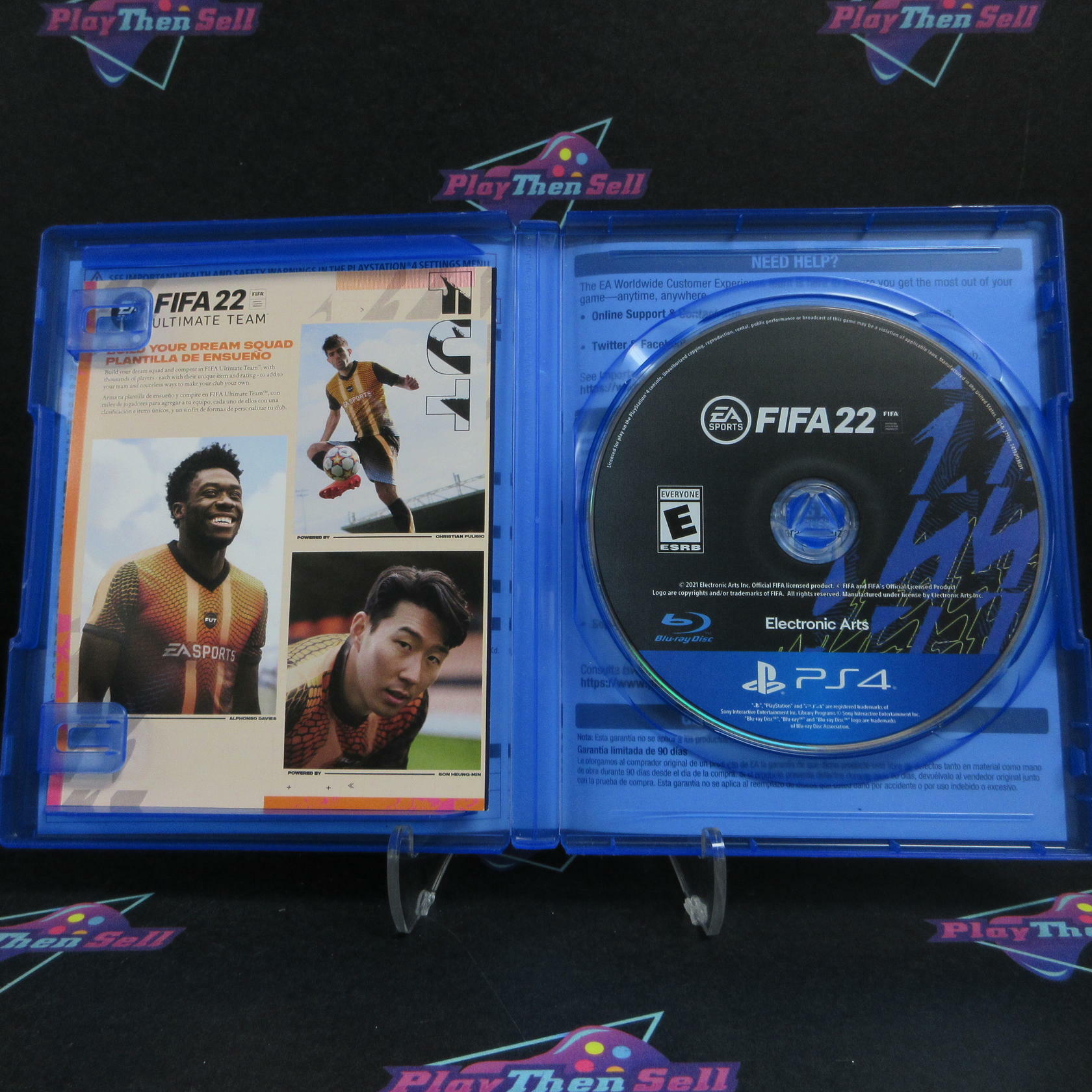 FIFA 22 PS4 PlayStation 4 AD Complete CIB - Very Good
