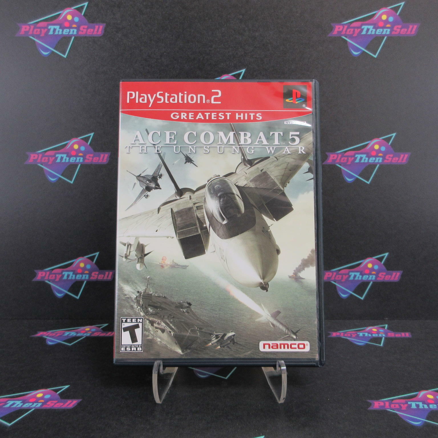 Ace Combat 5 The Unsung War PS2 PlayStation 2 GH Complete - Refurbished
