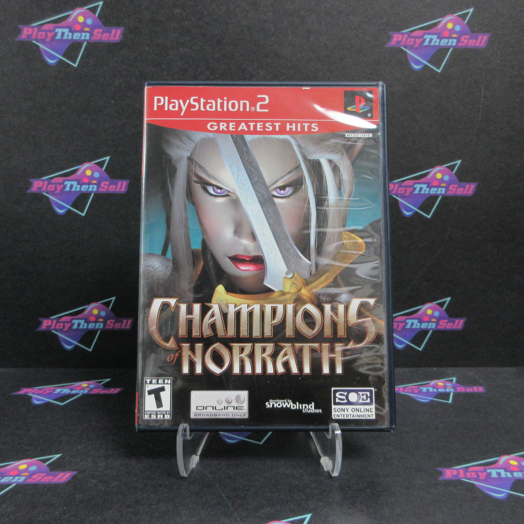 Champions of Norrath PS2 PlayStation 2 GH Complete - Excellent