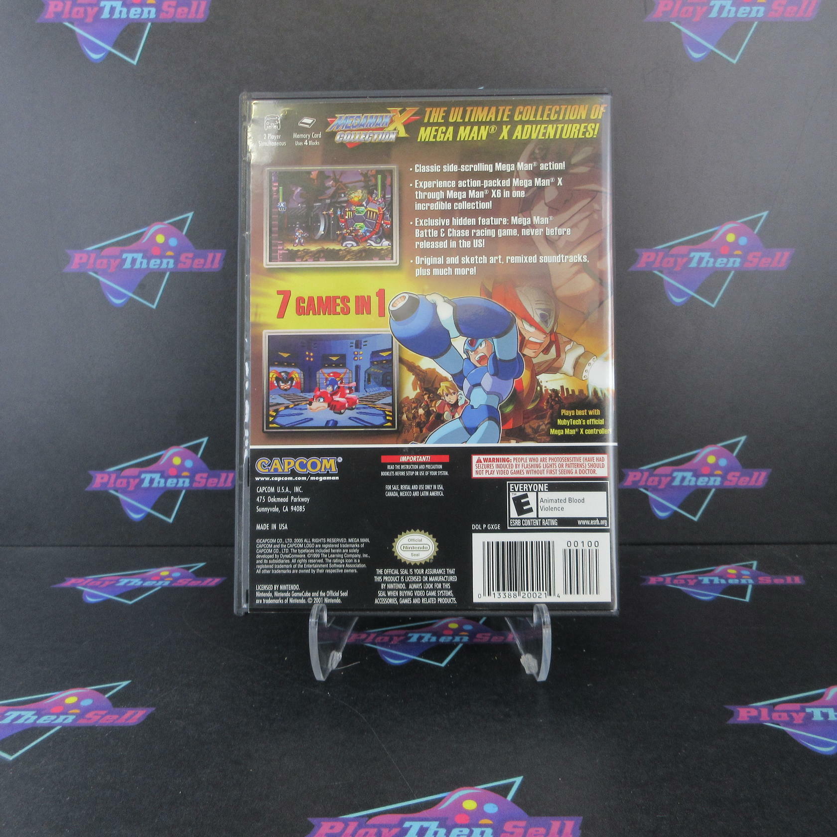 Mega Man X Collection Nintendo GameCube Complete - Refurbished