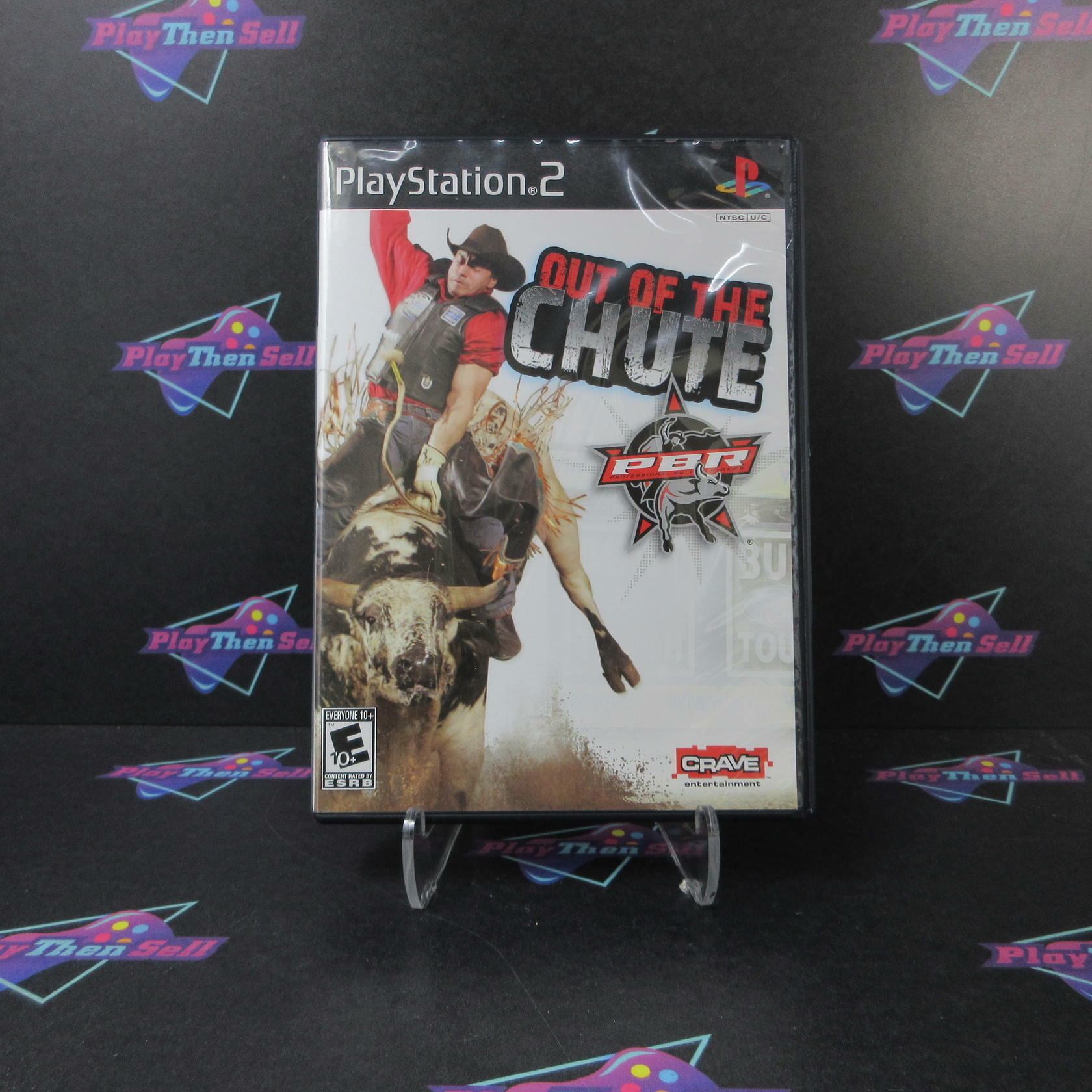 PBR Out Of The Chute PS2 PlayStation 2 Complete - Excellent