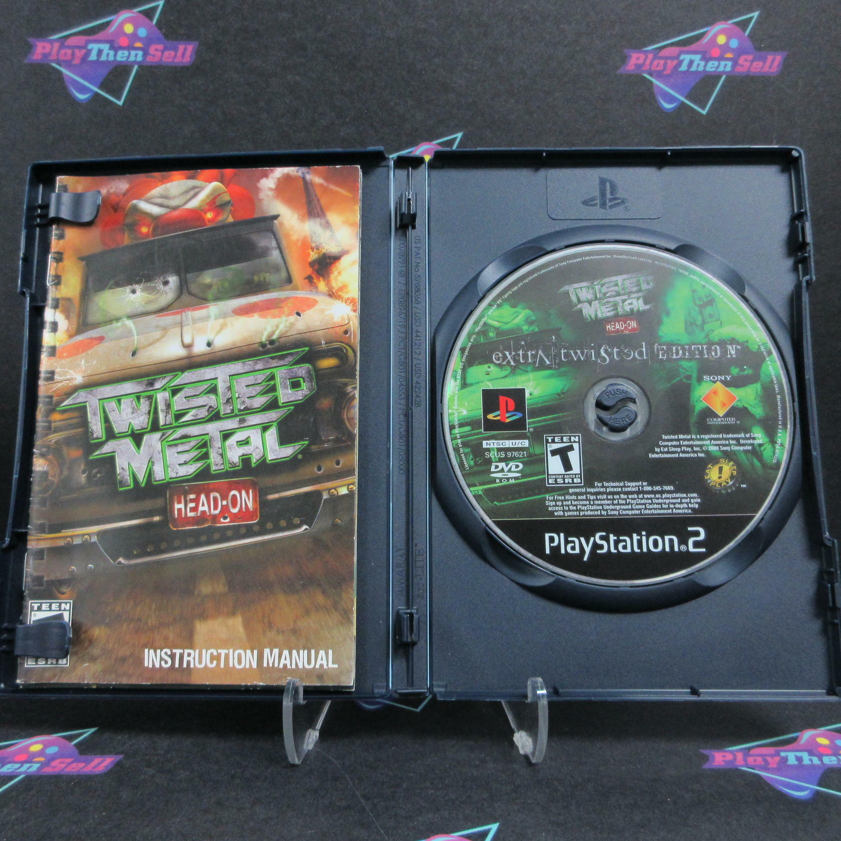 Twisted Metal Head On Extra Twisted Edition PS2 PlayStation 2 CIB - Excellent