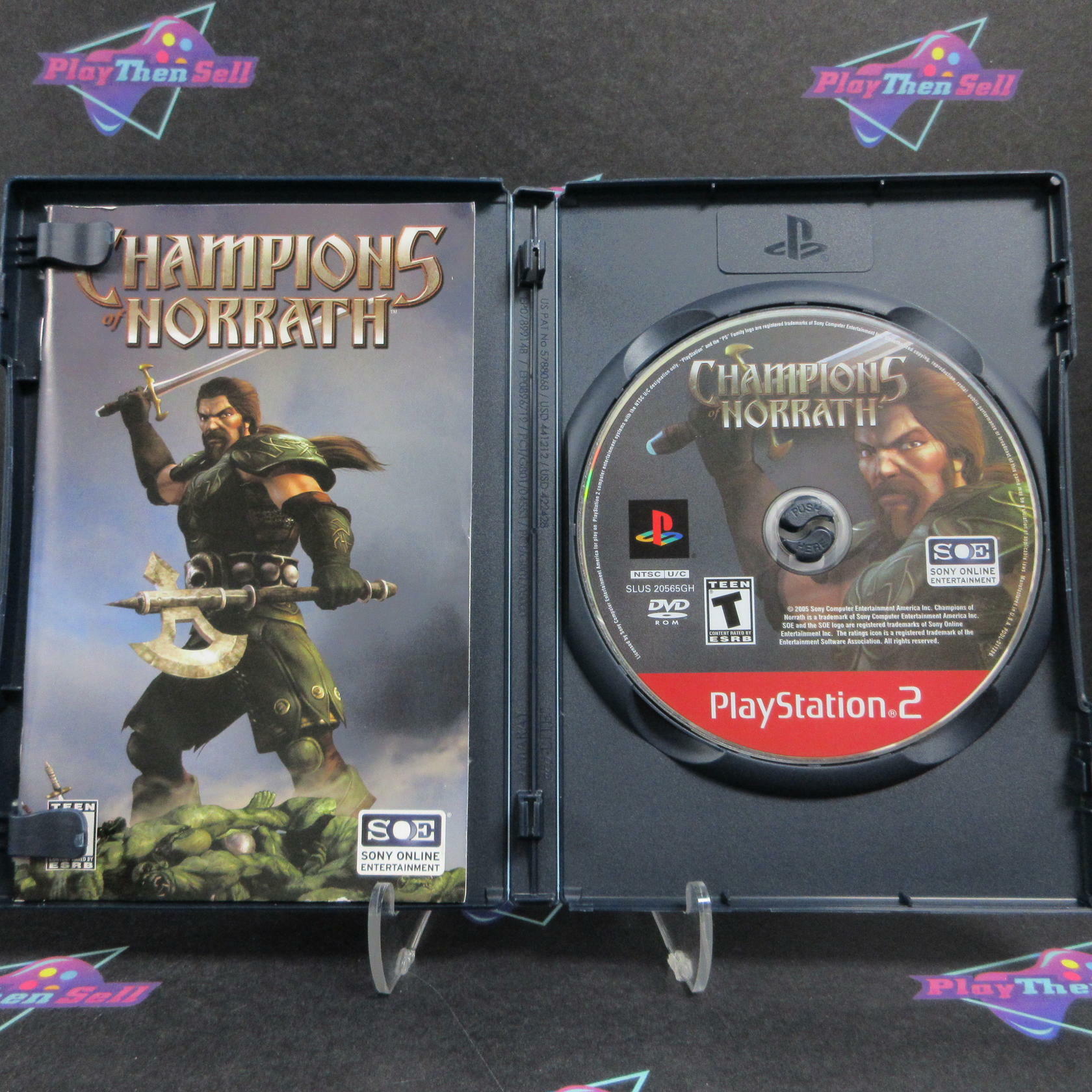 Champions of Norrath PS2 PlayStation 2 GH Complete - Excellent
