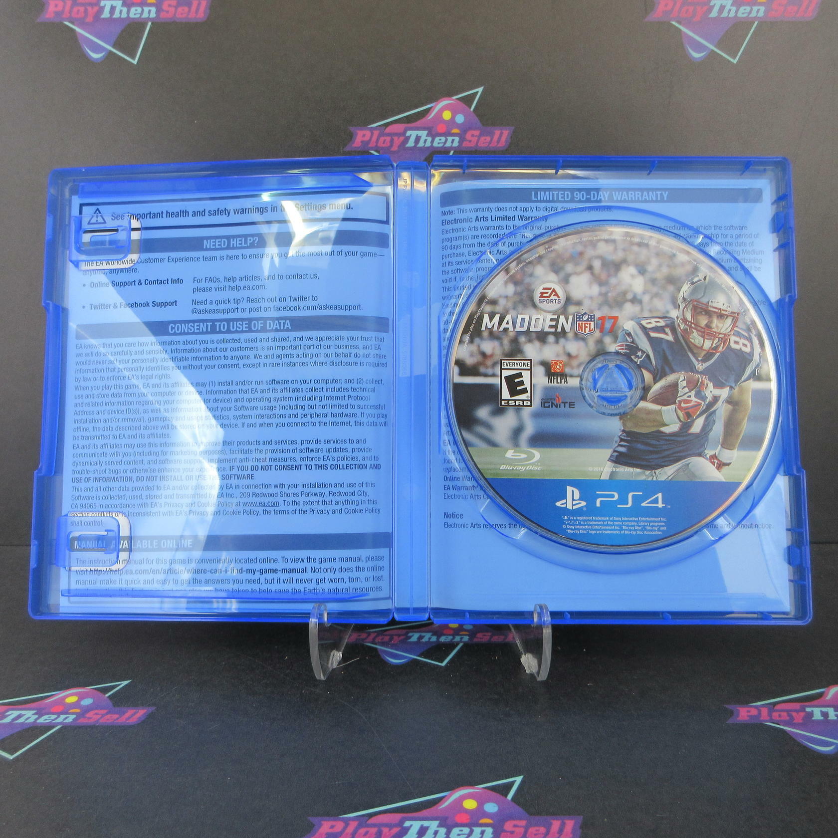 Madden NFL 17 PS4 PlayStation 4 Complete - Excellent