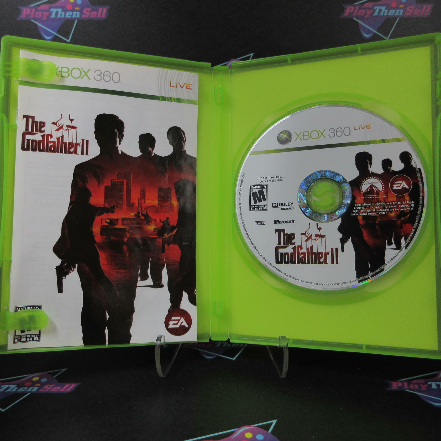 The Godfather II 2 Xbox 360 Complete - Excellent