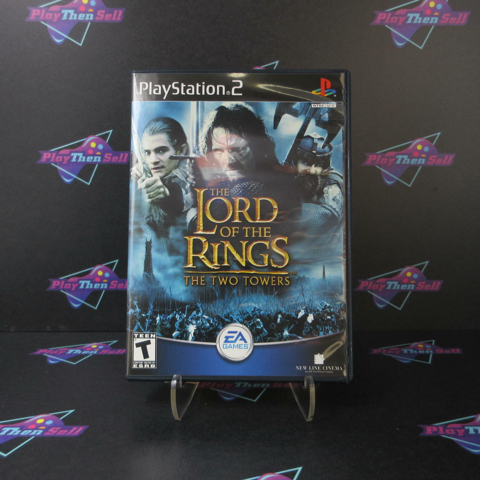 Lord of the Rings The Two Towers PS2 PlayStation 2 Complete - Excellent