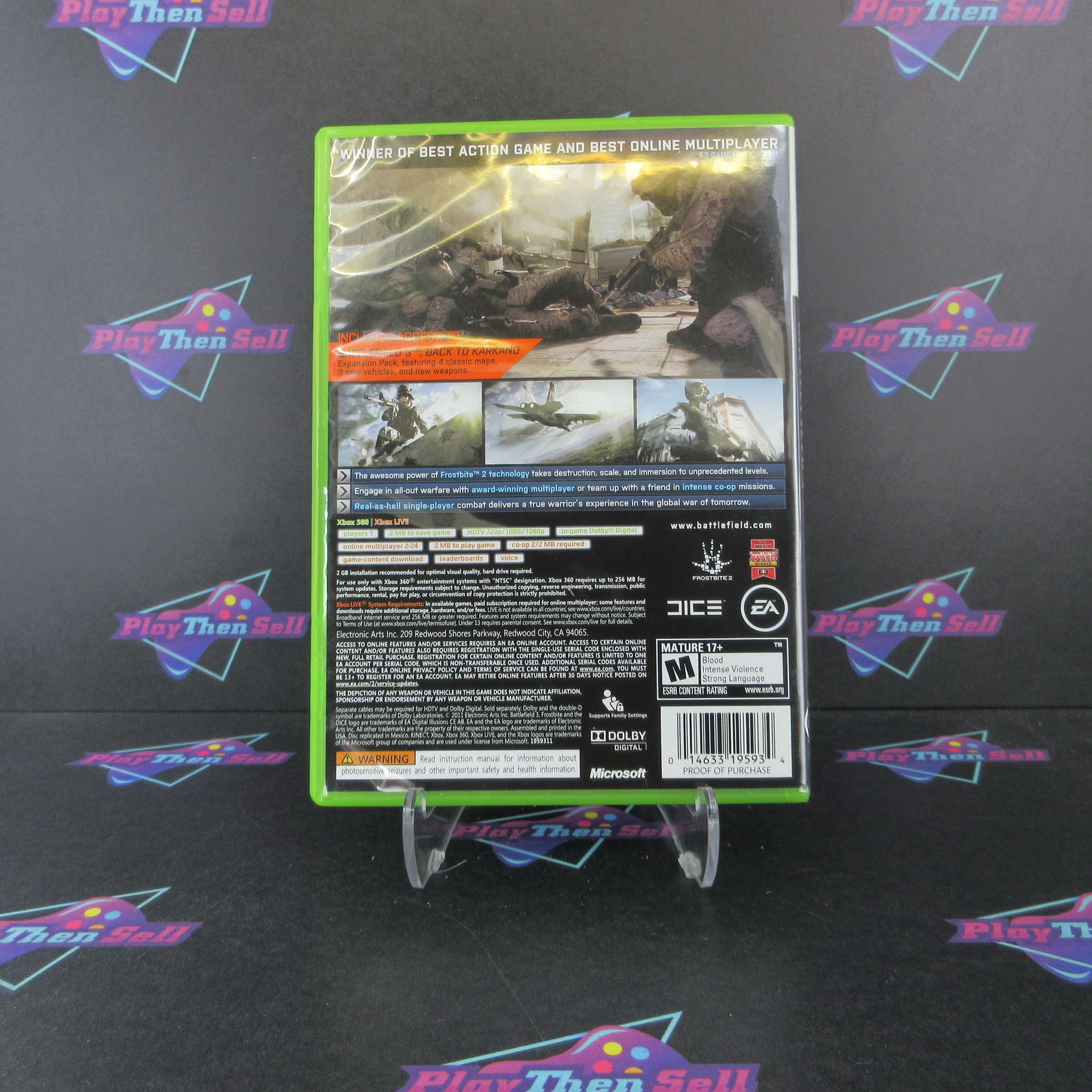 Battlefield 3 Limited Edition Xbox 360 Complete - Excellent