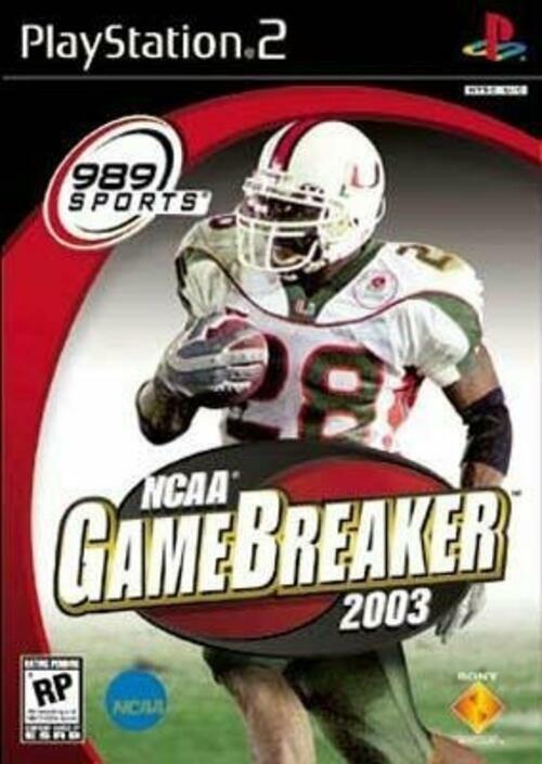 NCAA Gamebreaker 2003 PlayStation 2 + Reg Card Complete - Excellent