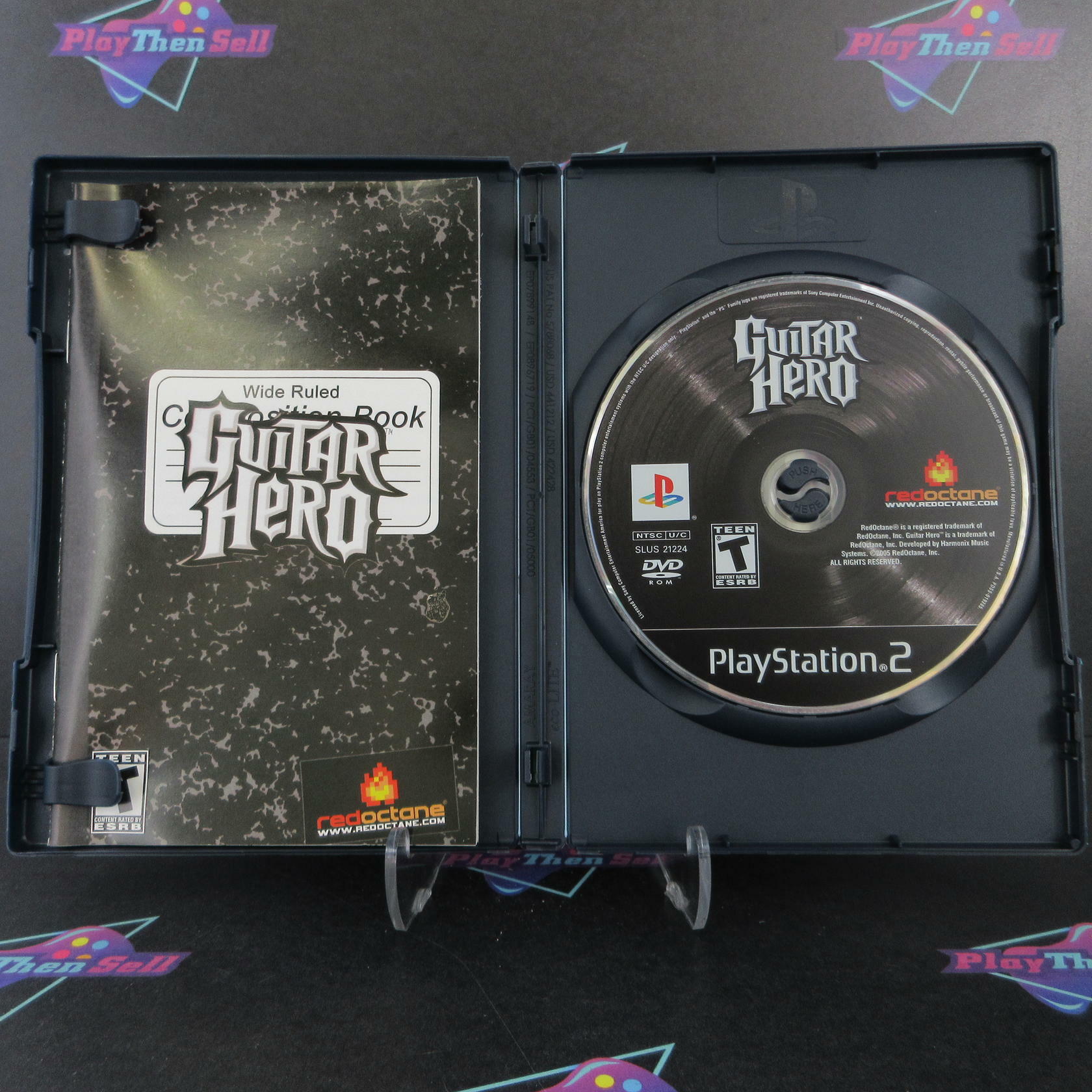 Guitar Hero PS2 PlayStation 2 Complete - Excellent
