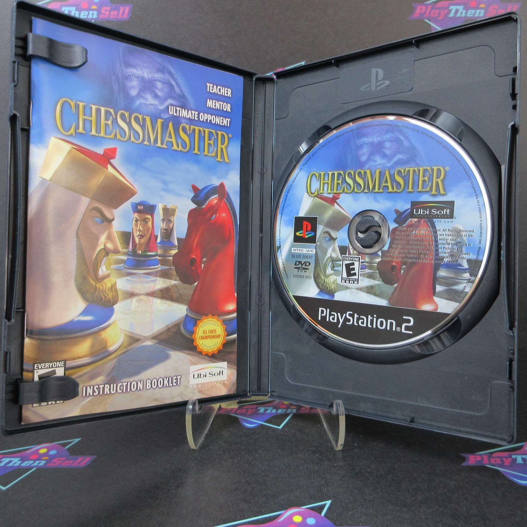 Chessmaster PS2 PlayStation 2 + Reg Card Complete - Excellent
