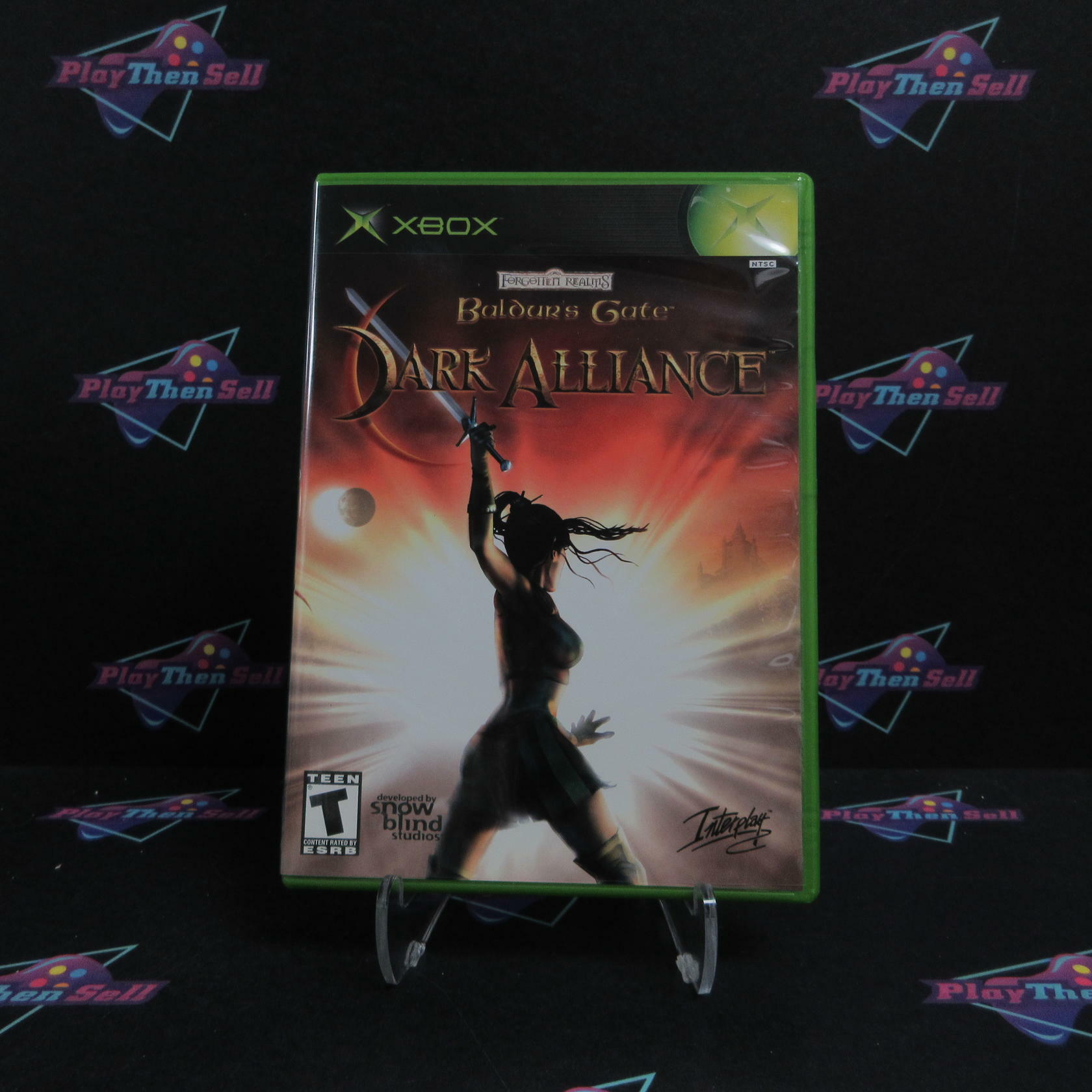 Baldur's Gate Dark Alliance Xbox PH Disc + Reg Card Complete - Refurbished