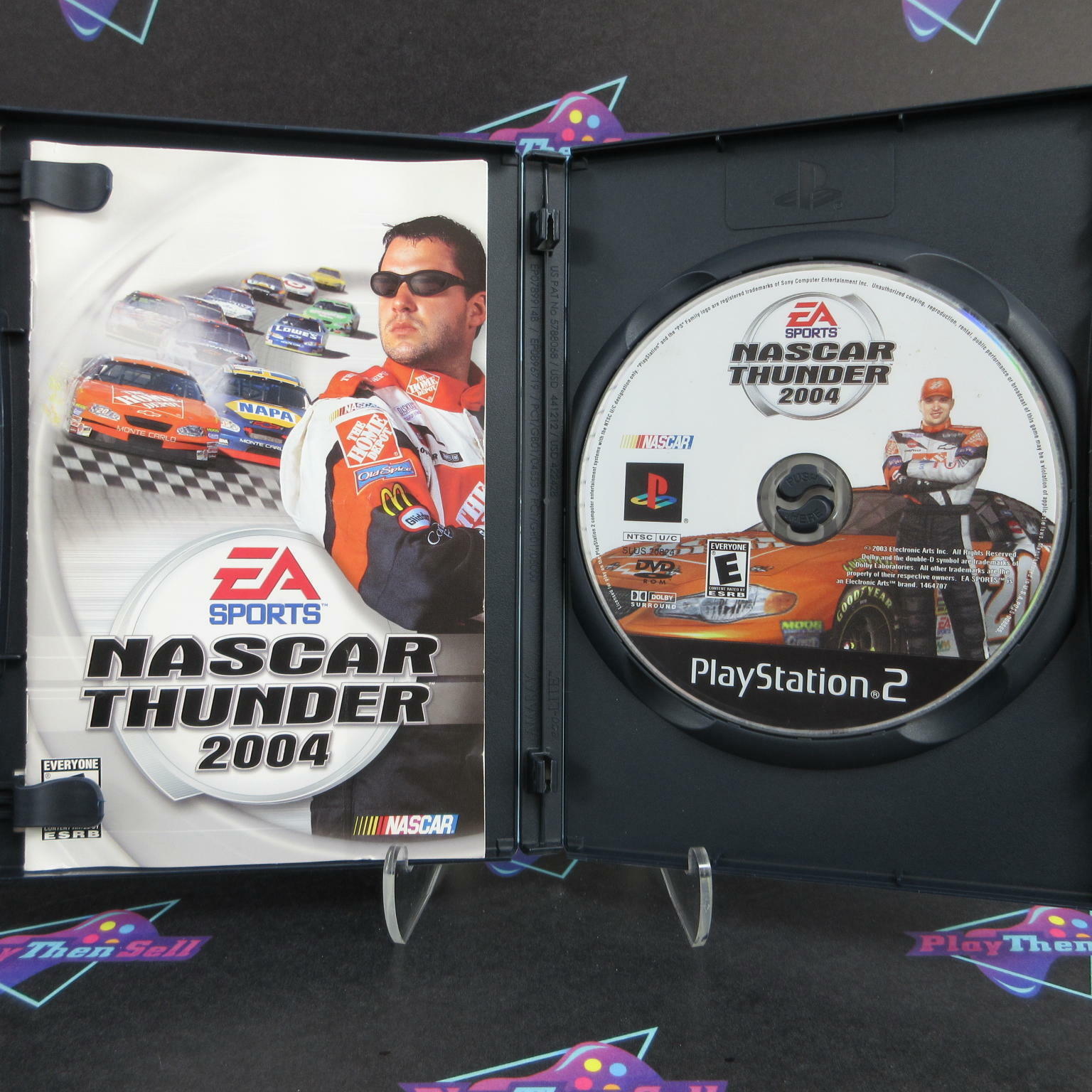 NASCAR Thunder 2004 PS2 PlayStation 2 Complete - Excellent