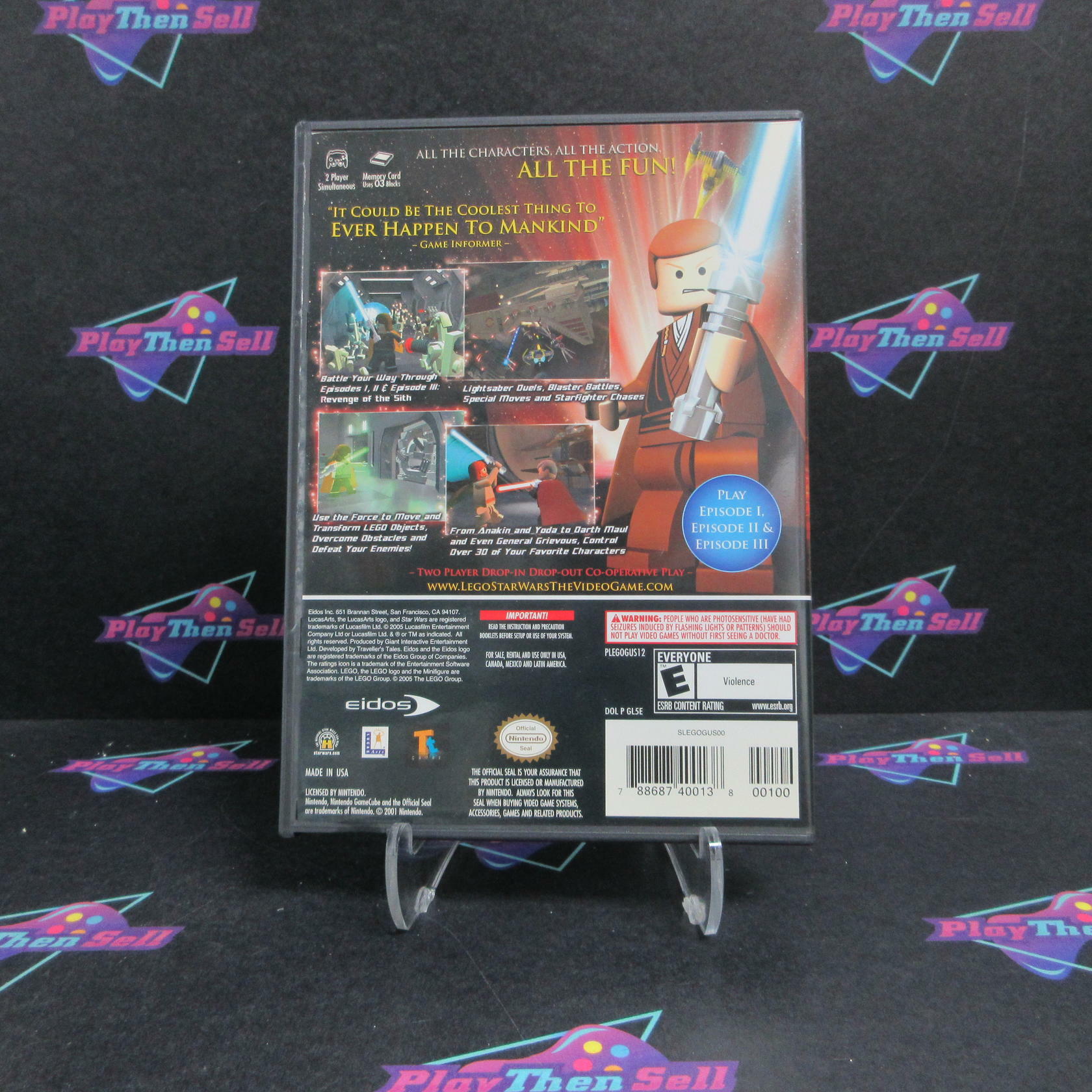 Lego Star Wars the Video Game Nintendo GameCube MD Complete CIB - Very Good