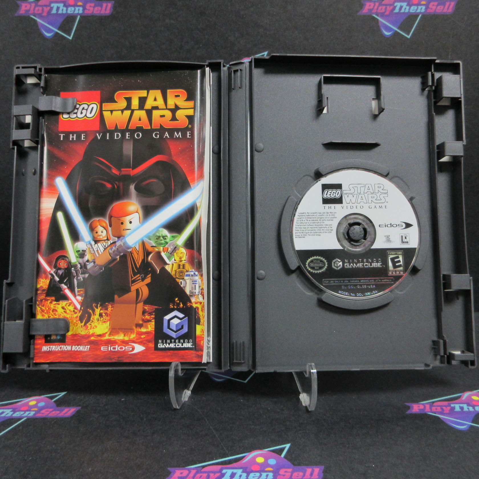 Lego Star Wars the Video Game Nintendo GameCube MD Complete CIB - Very Good