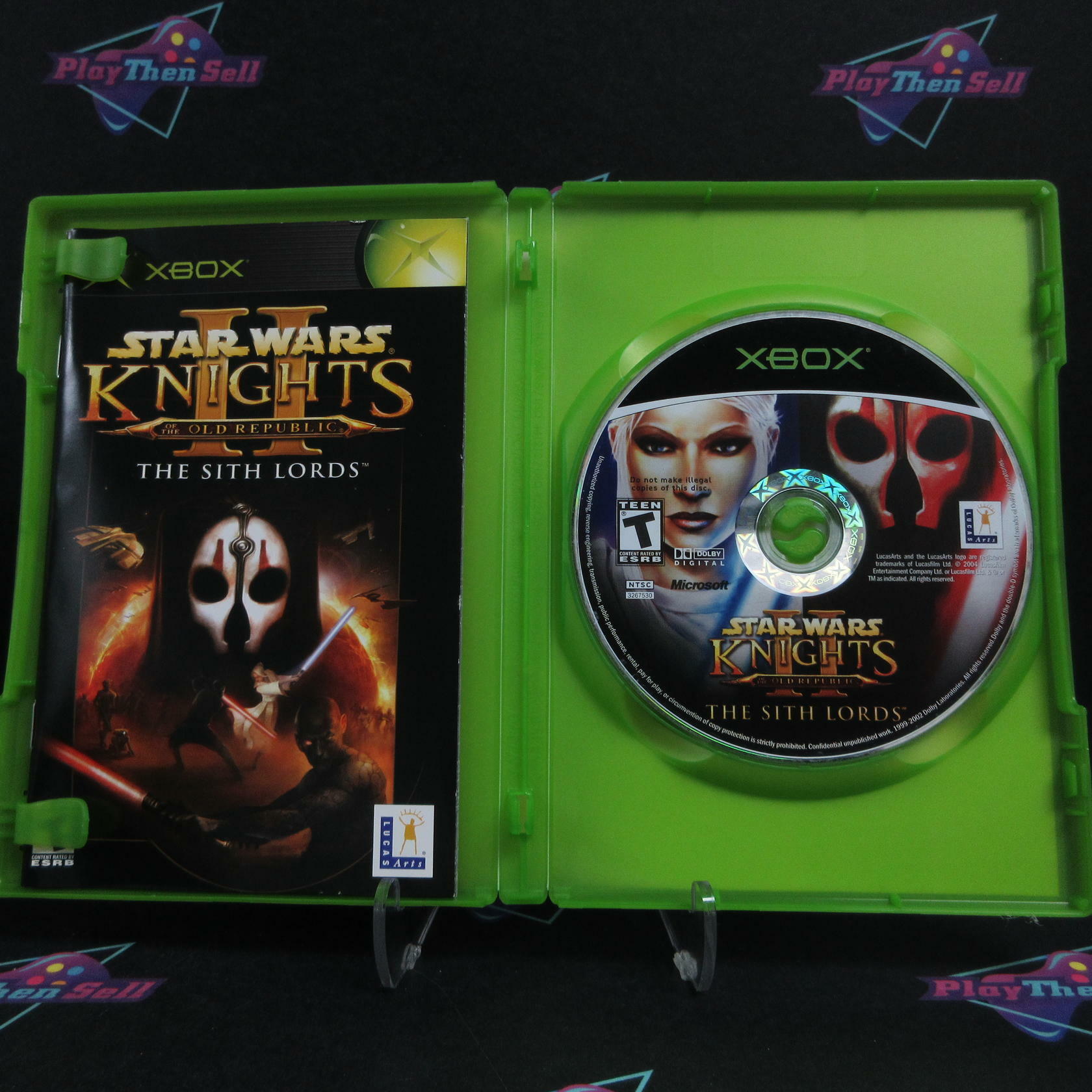 Star Wars Knights of the Old Republic II Sith Lords Xbox + Reg CIB - Refurbished