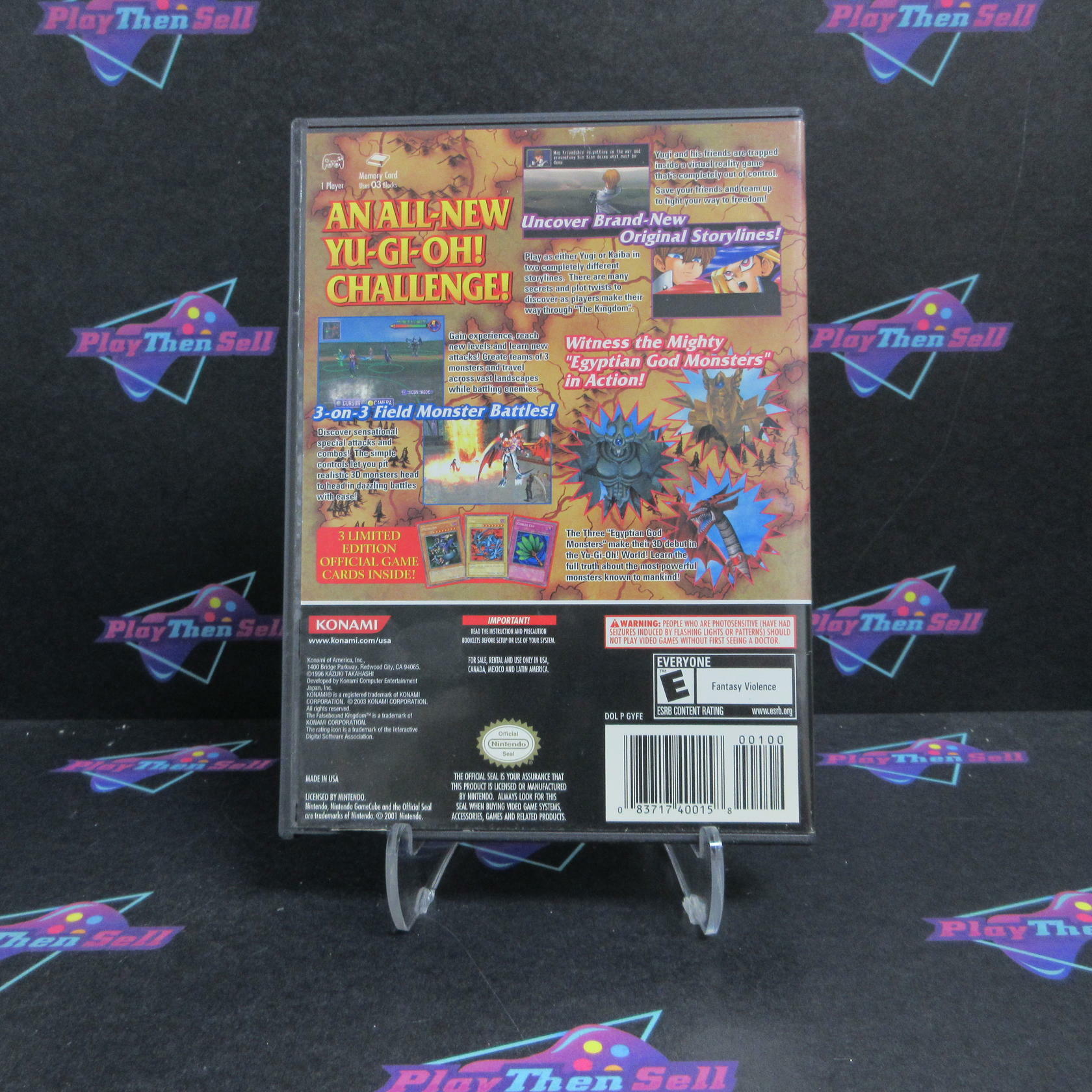 Yu-Gi-Oh! Falsebound Kingdom Nintendo GameCube AD/NM - Very Good