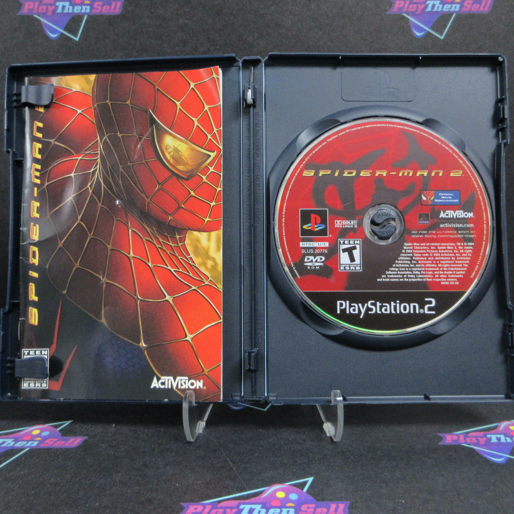 Spider-Man 2 PS2 PlayStation 2 MD Complete CIB - Very Good