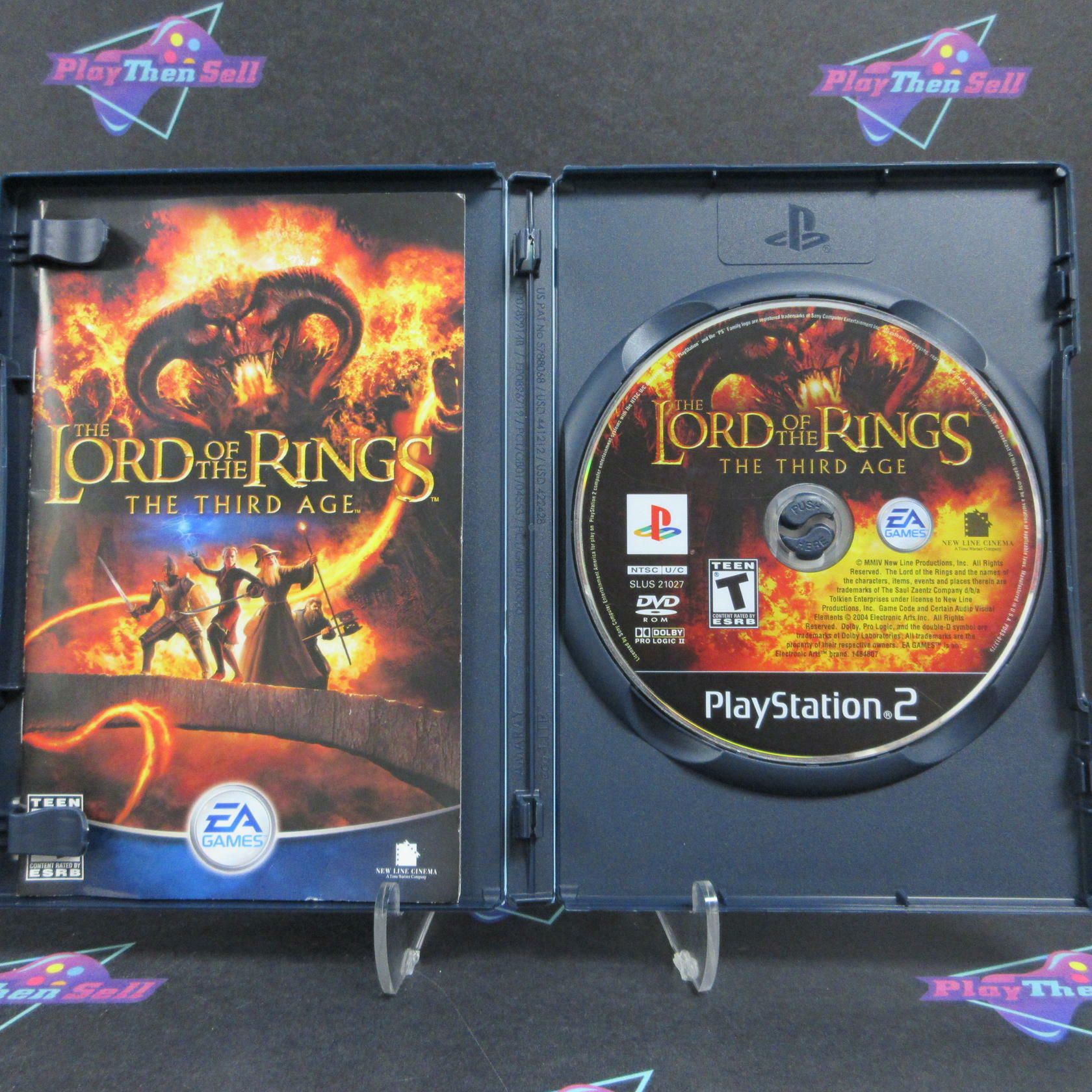 The Lord of the Rings The Third Age PS2 PlayStation 2 Complete - Excellent