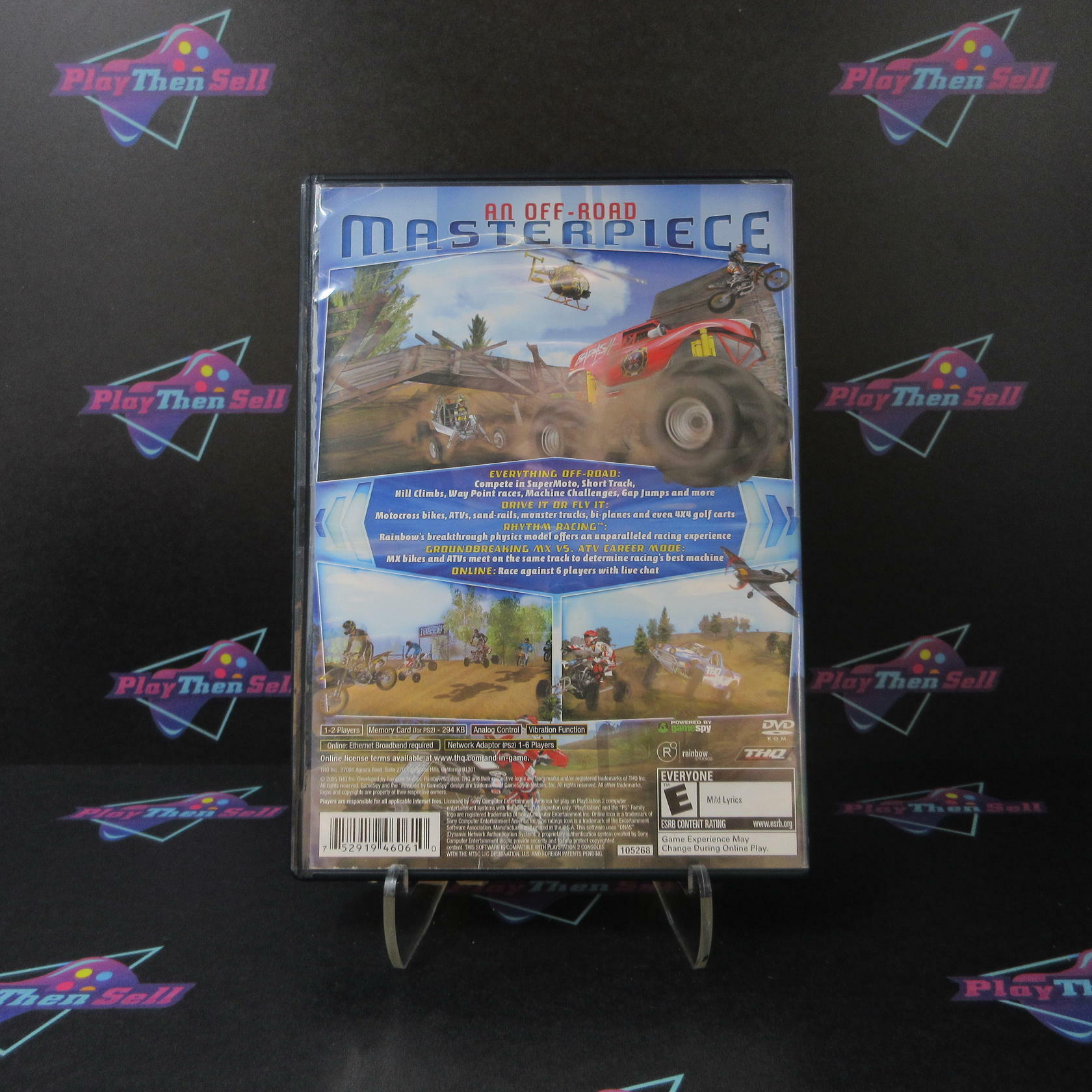 MX vs ATV Unleashed PS2 PlayStation 2 Complete - Excellent