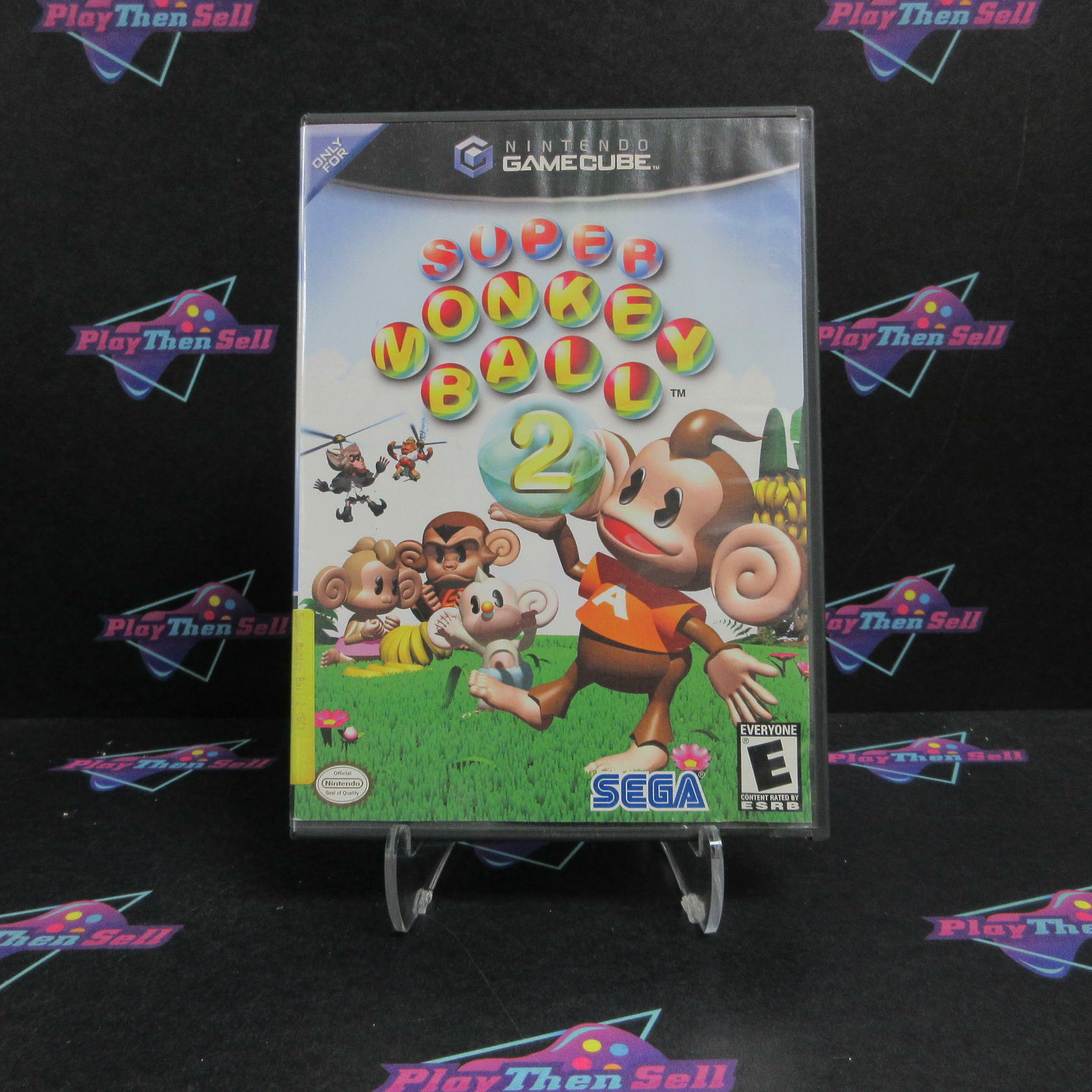 Super Monkey Ball 2 Nintendo GameCube AD Complete CIB - Very Good