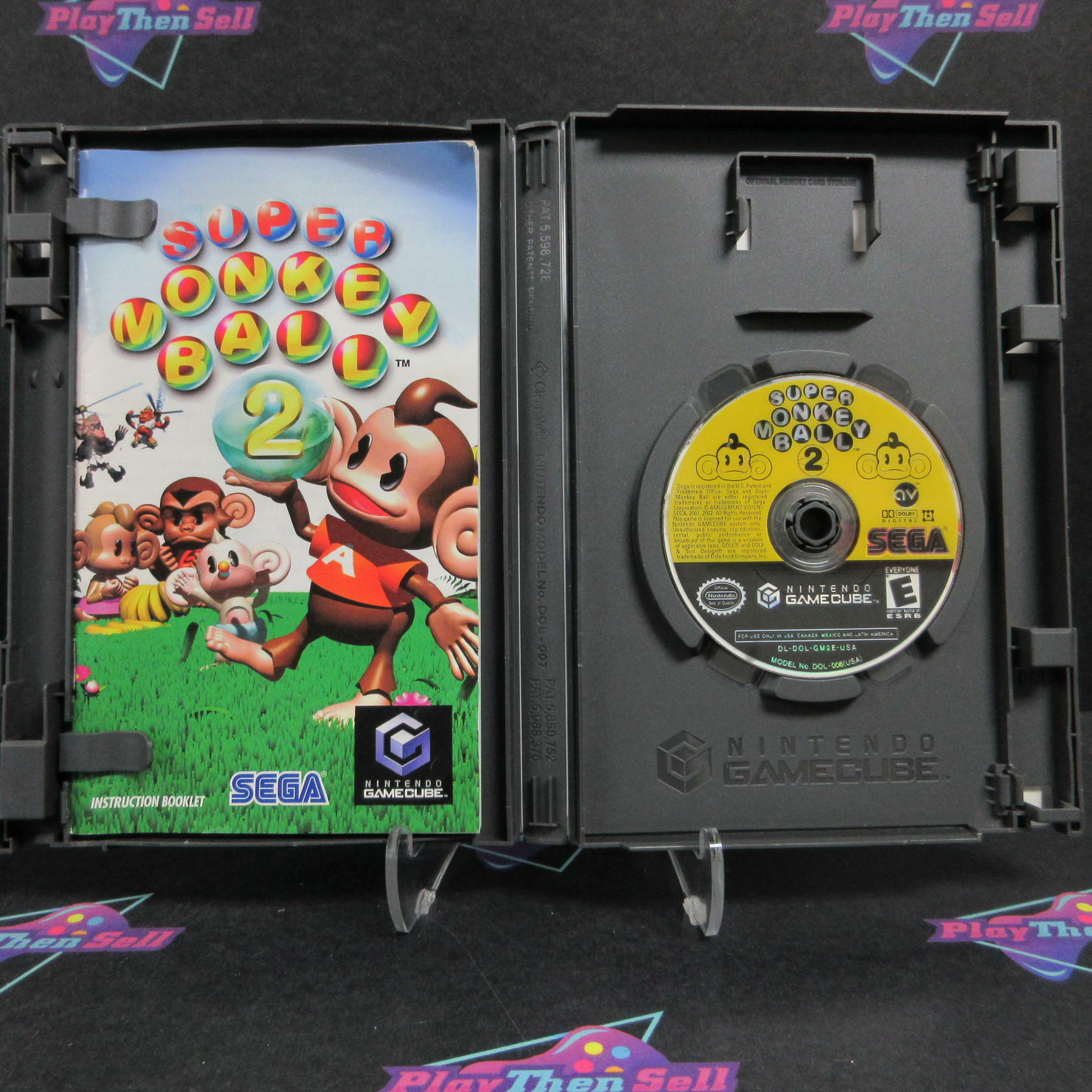 Super Monkey Ball 2 Nintendo GameCube AD Complete CIB - Very Good