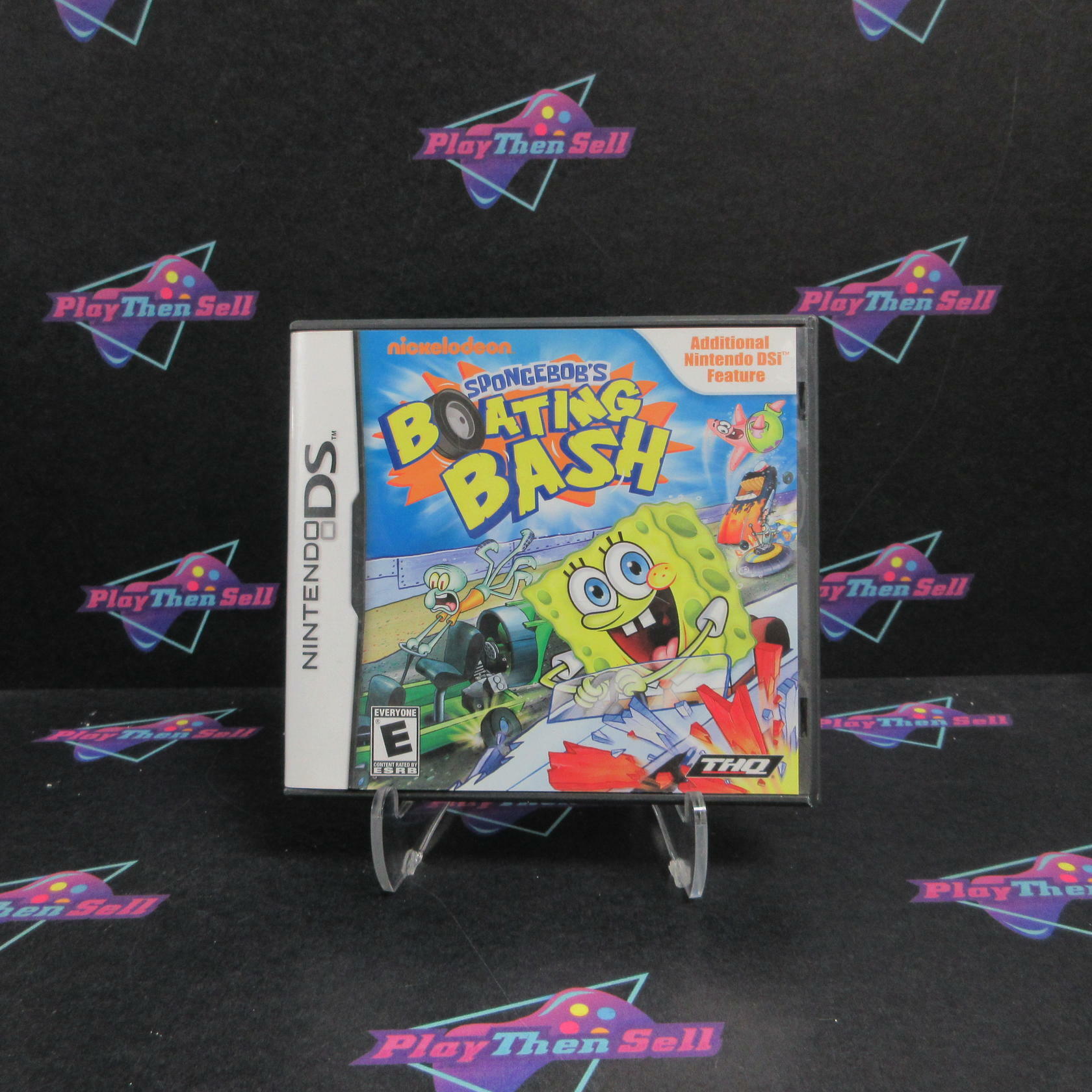 Spongebob Boating Bash Nintendo DS DD Complete CIB - Very Good