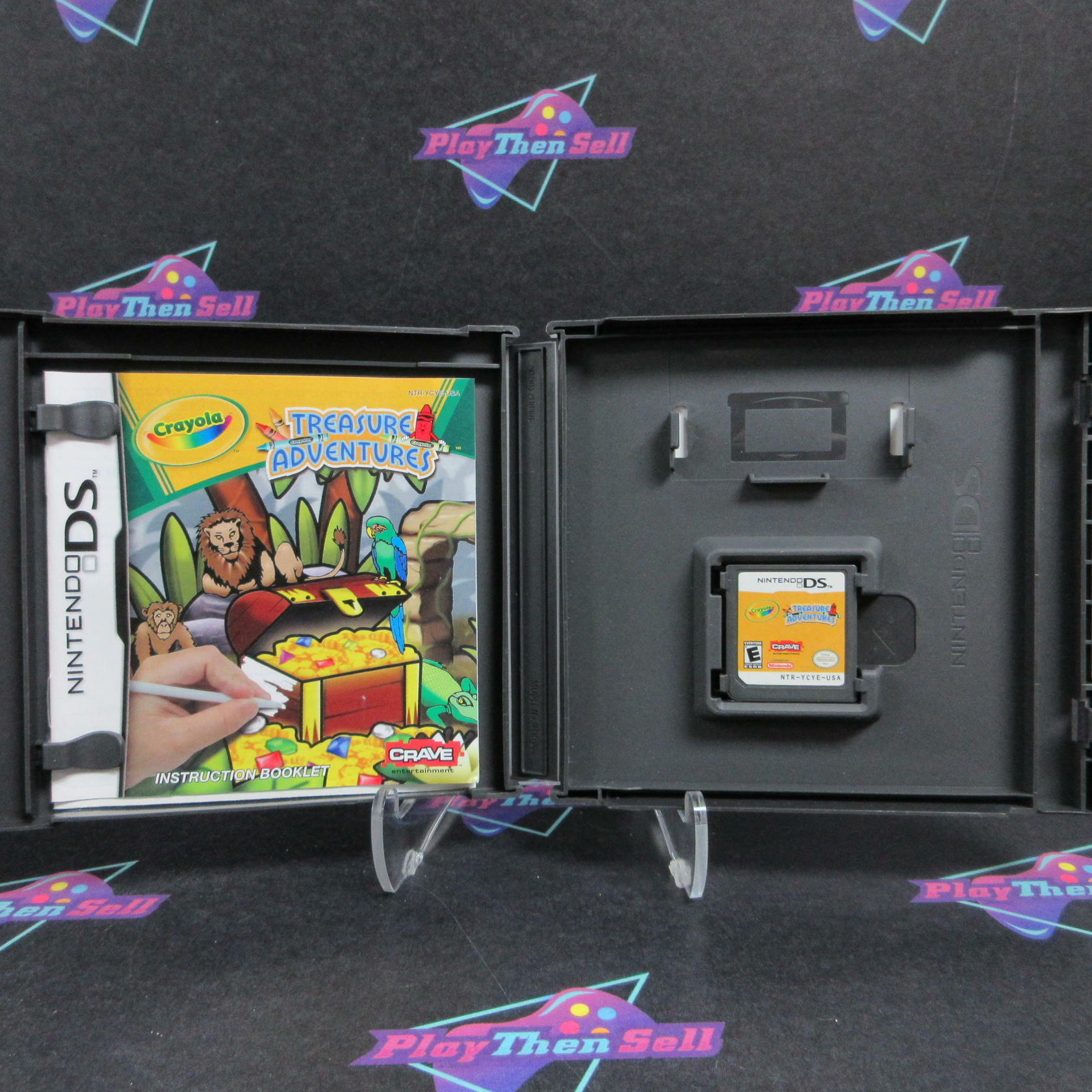 Crayola Treasure Adventures Nintendo DS AD Complete CIB - Very Good