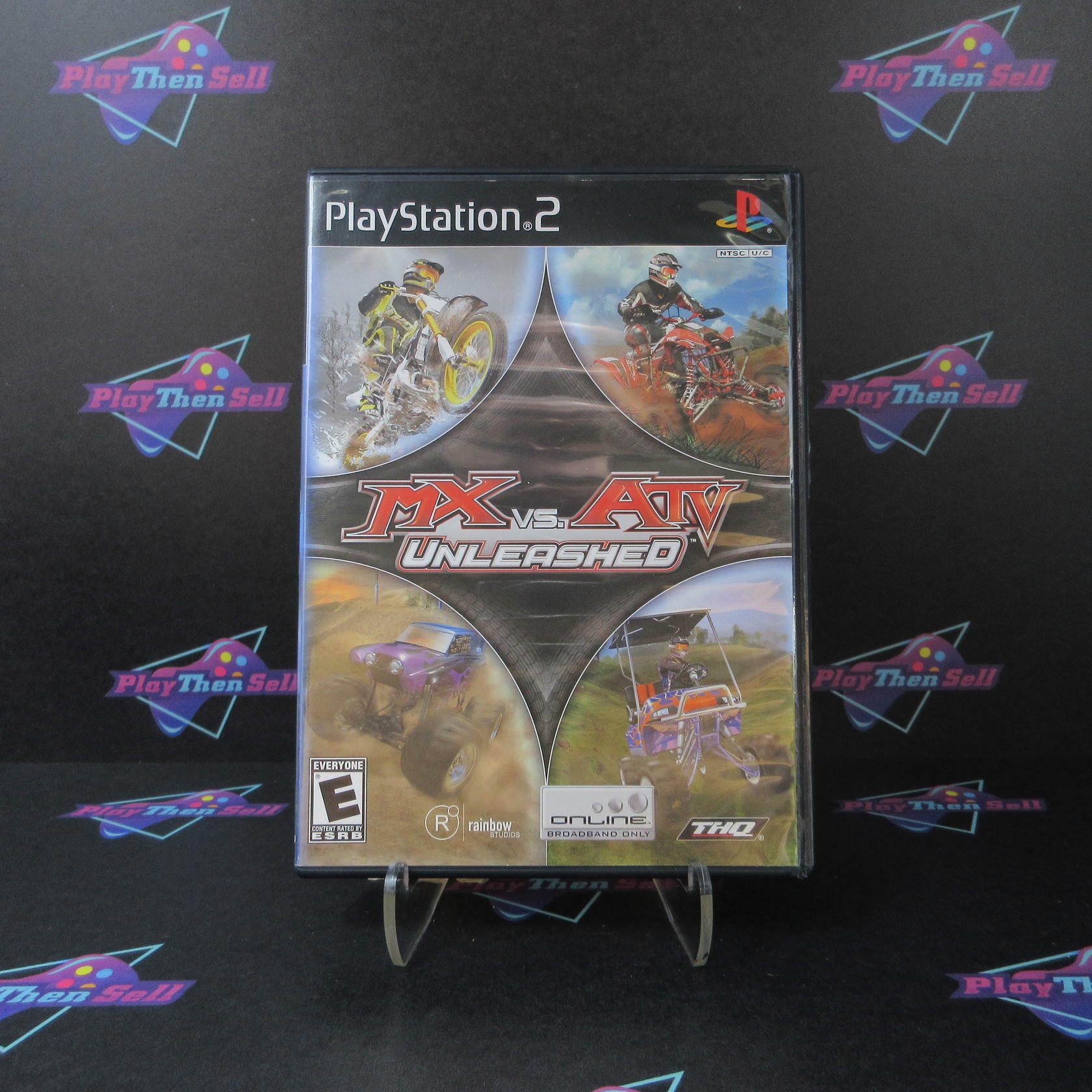 MX vs ATV Unleashed PS2 PlayStation 2 Complete - Excellent