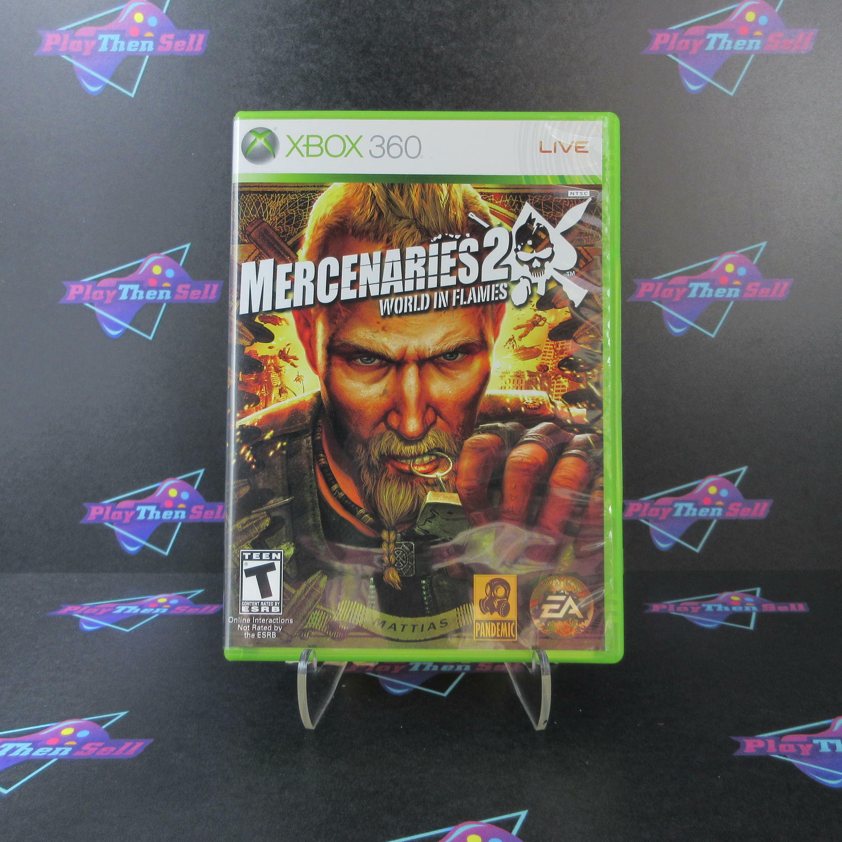 Mercenaries 2 World in Flames Xbox 360 Complete - Excellent