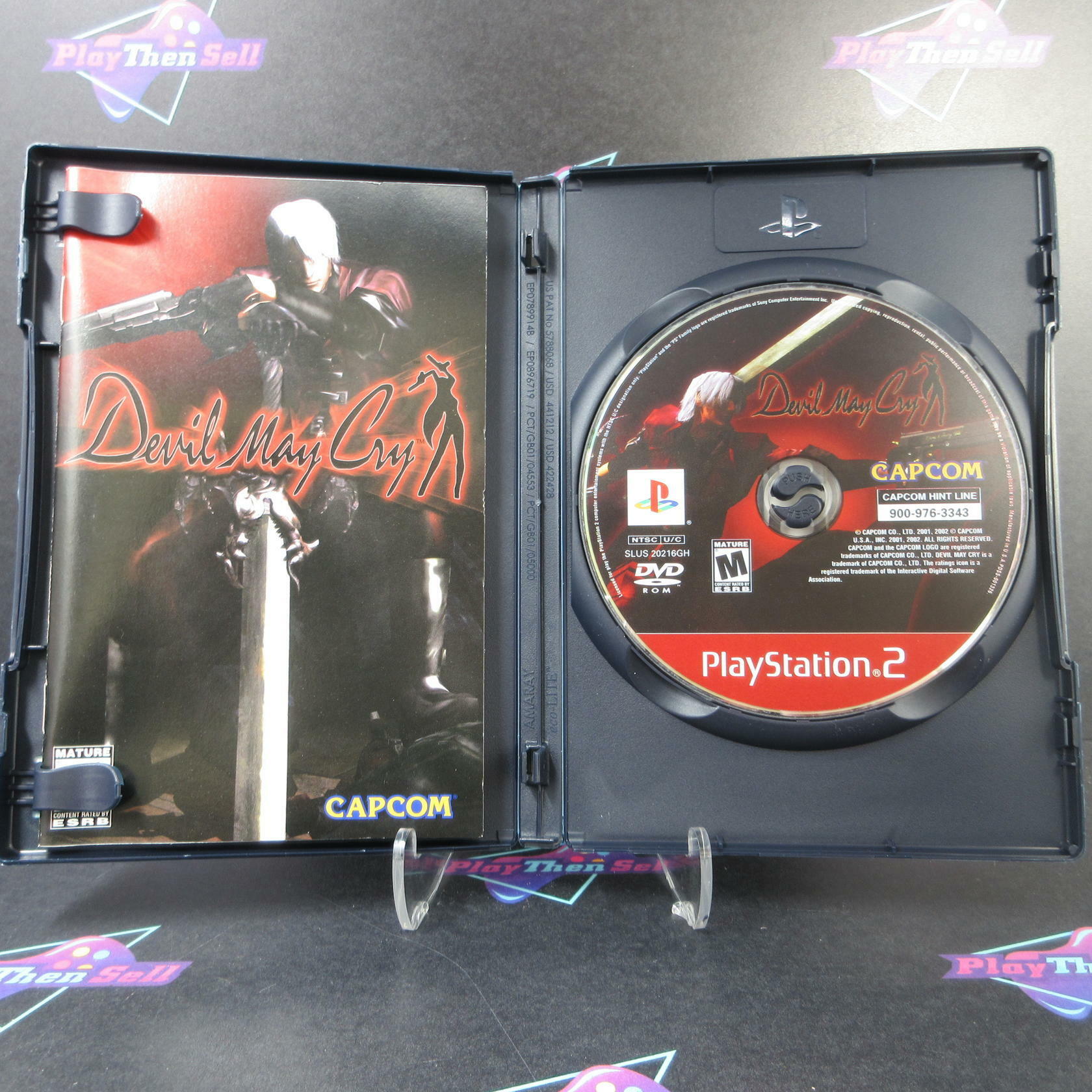 Devil May Cry PS2 PlayStation 2 GH Complete - Excellent