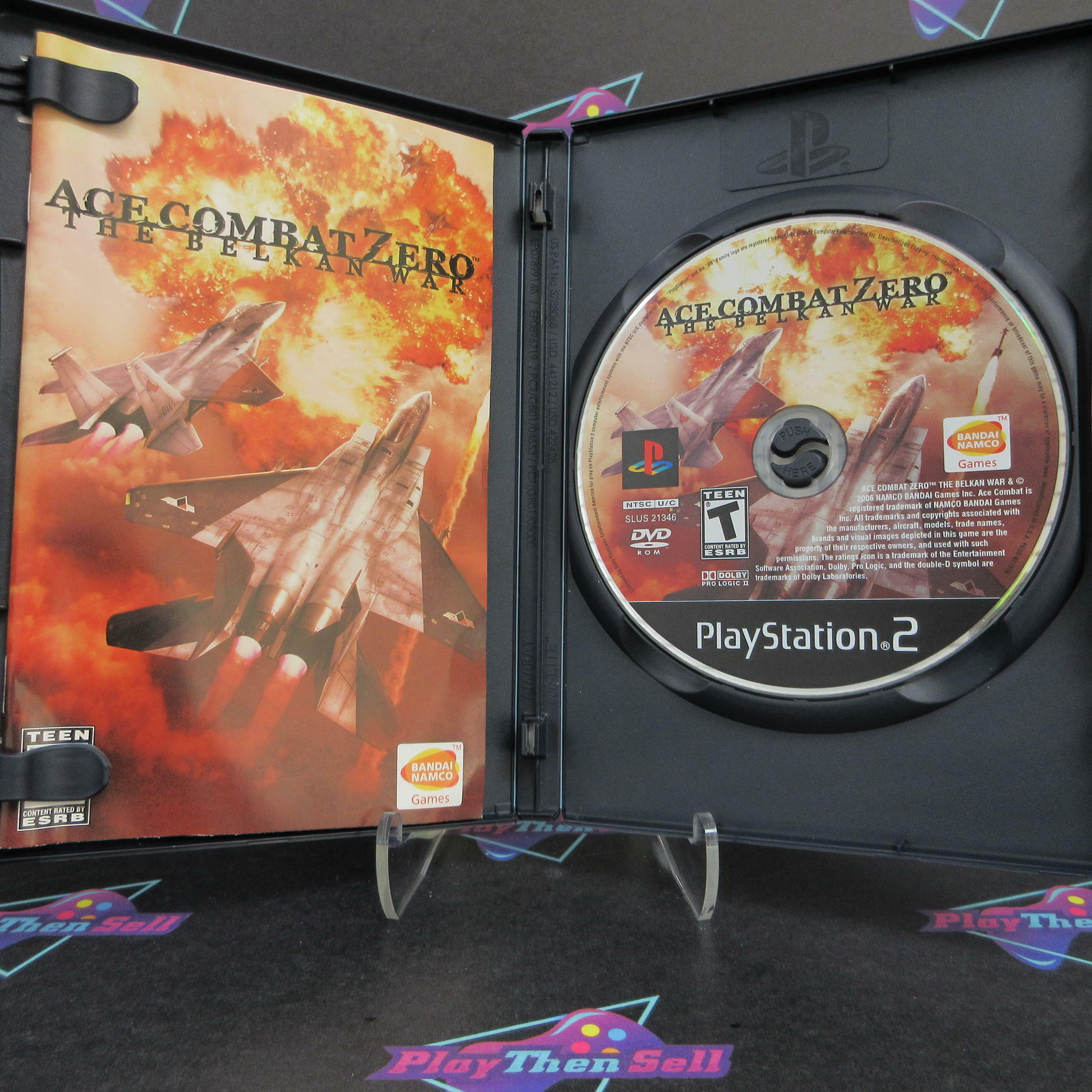 Ace Combat Zero The Belkan War PS2 PlayStation 2 Complete - Refurbished
