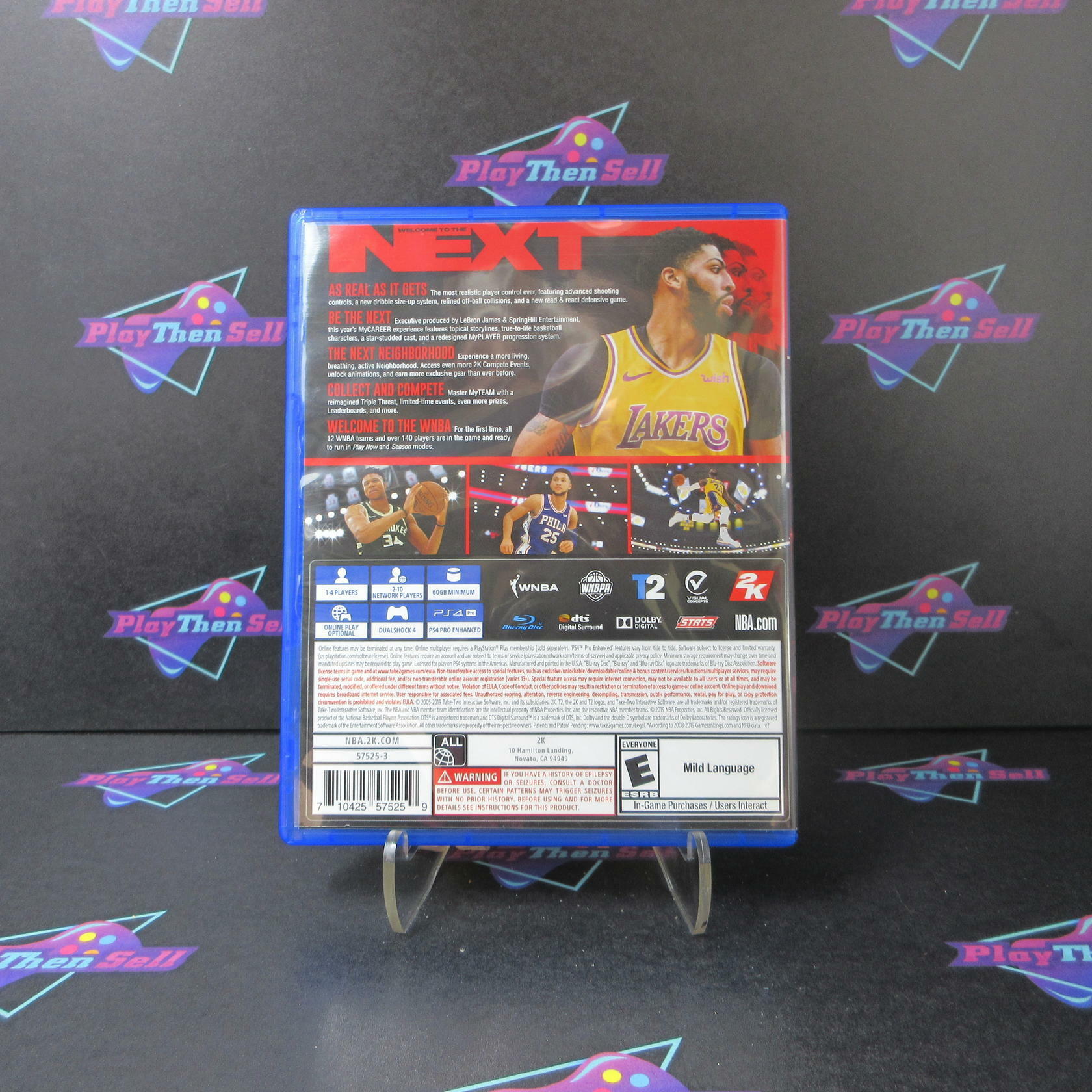 NBA 2K20 PS4 PlayStation 4 Complete - Excellent