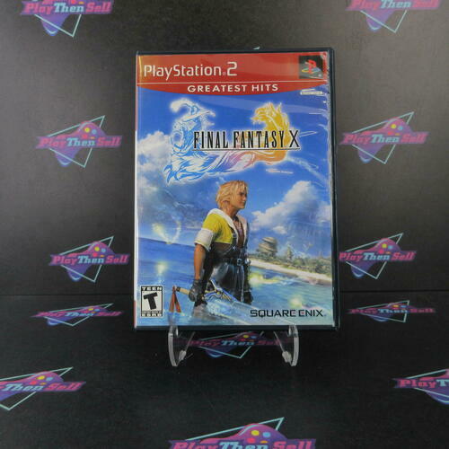 Final Fantasy X PS2 PlayStation 2 GH + Reg Card Complete - Excellent