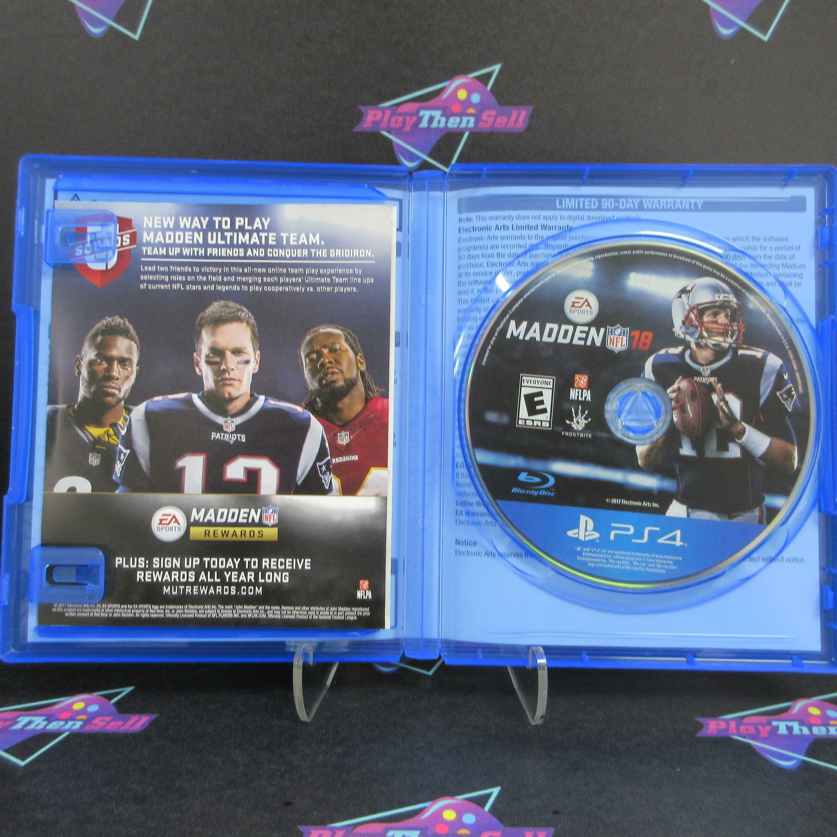 Madden NFL 18 PS4 PlayStation 4 Complete - Excellent