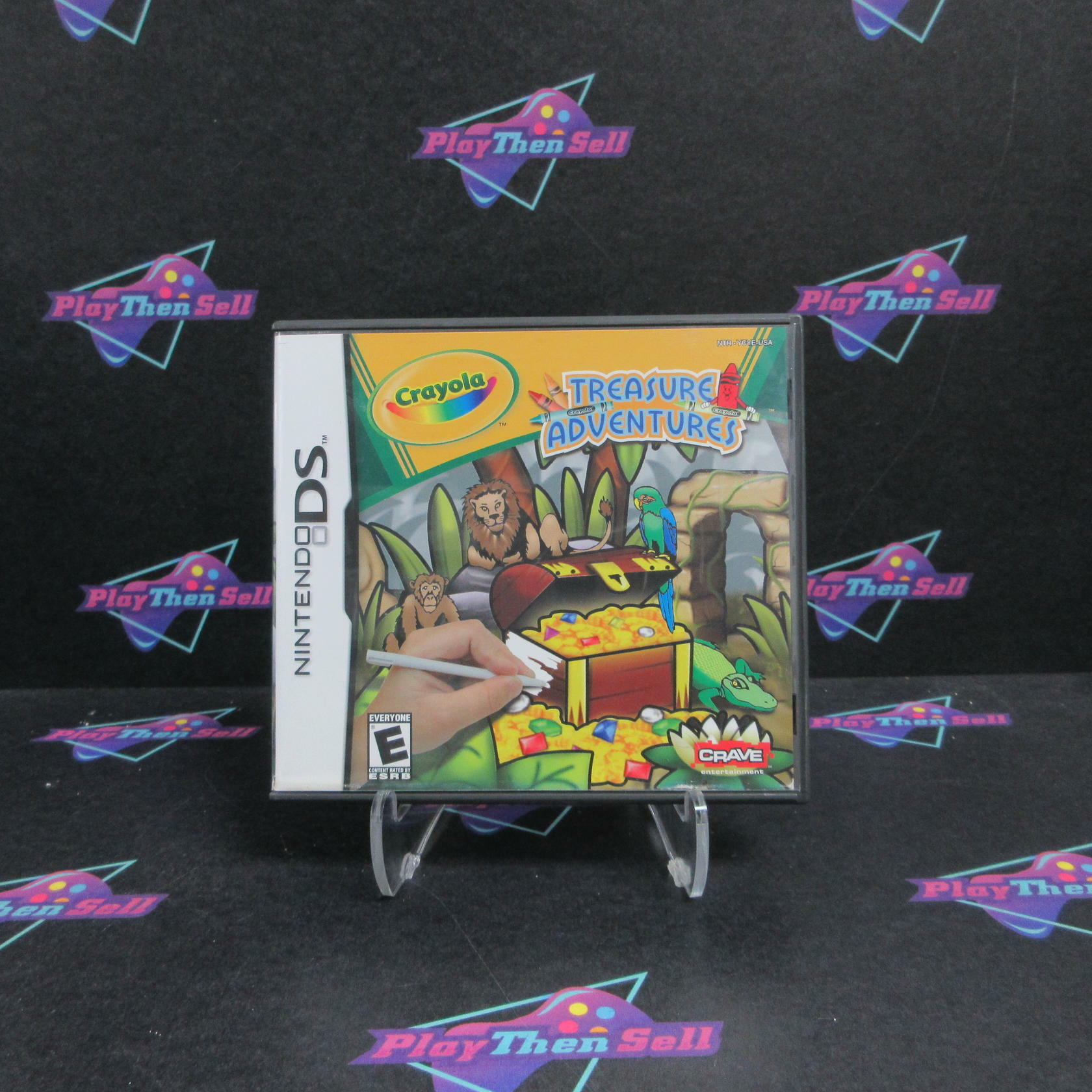Crayola Treasure Adventures Nintendo DS AD Complete CIB - Very Good