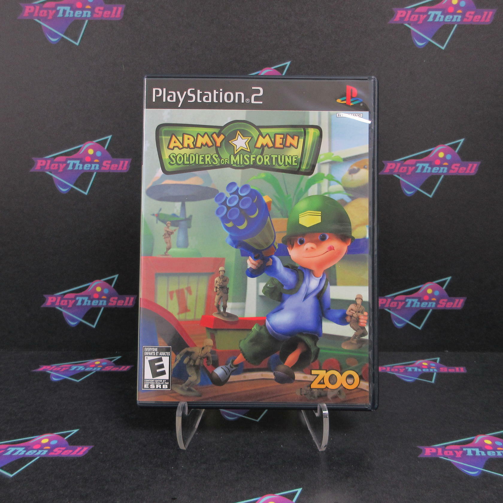 Army Men Soldiers of Misfortune PS2 PlayStation 2 Complete - Excellent